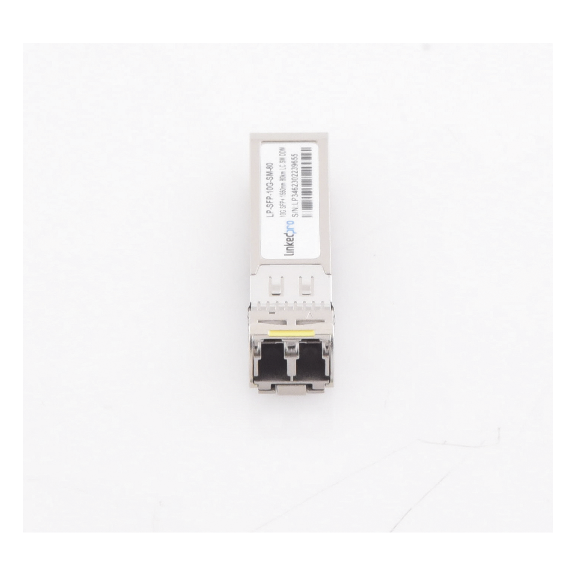Transceptor SFP+ / 10 Gbps / Monomodo 1550 nm / Alcance 80 km (49.7 mi) / LC/UPC Dúplex / DDM / Hot-Pluggable