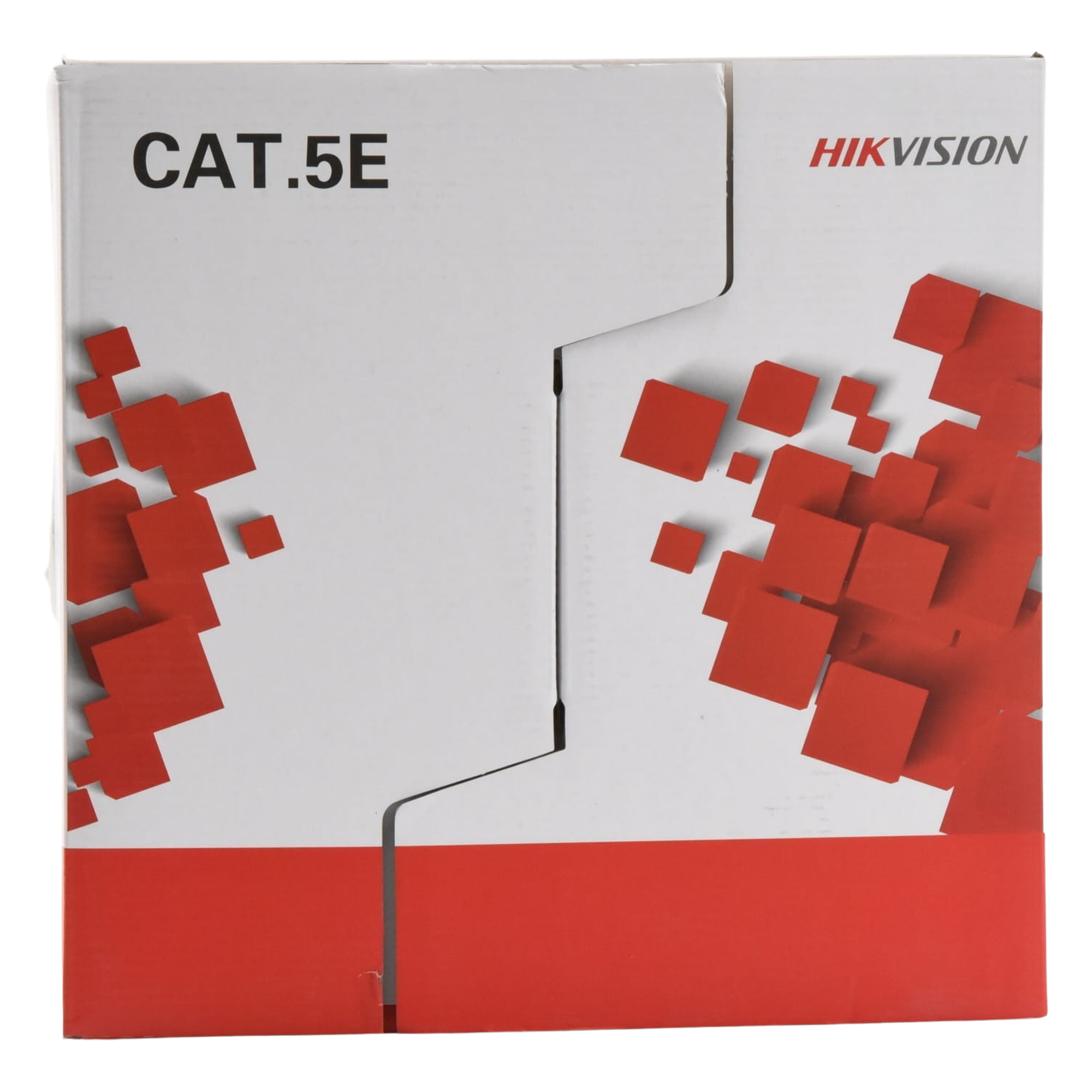 Bobina UTP / Cat5E 24 AWG / 305 m (1000 pies) / 100% Cobre / PVC CM / Interior / PoE / 100 MHz
