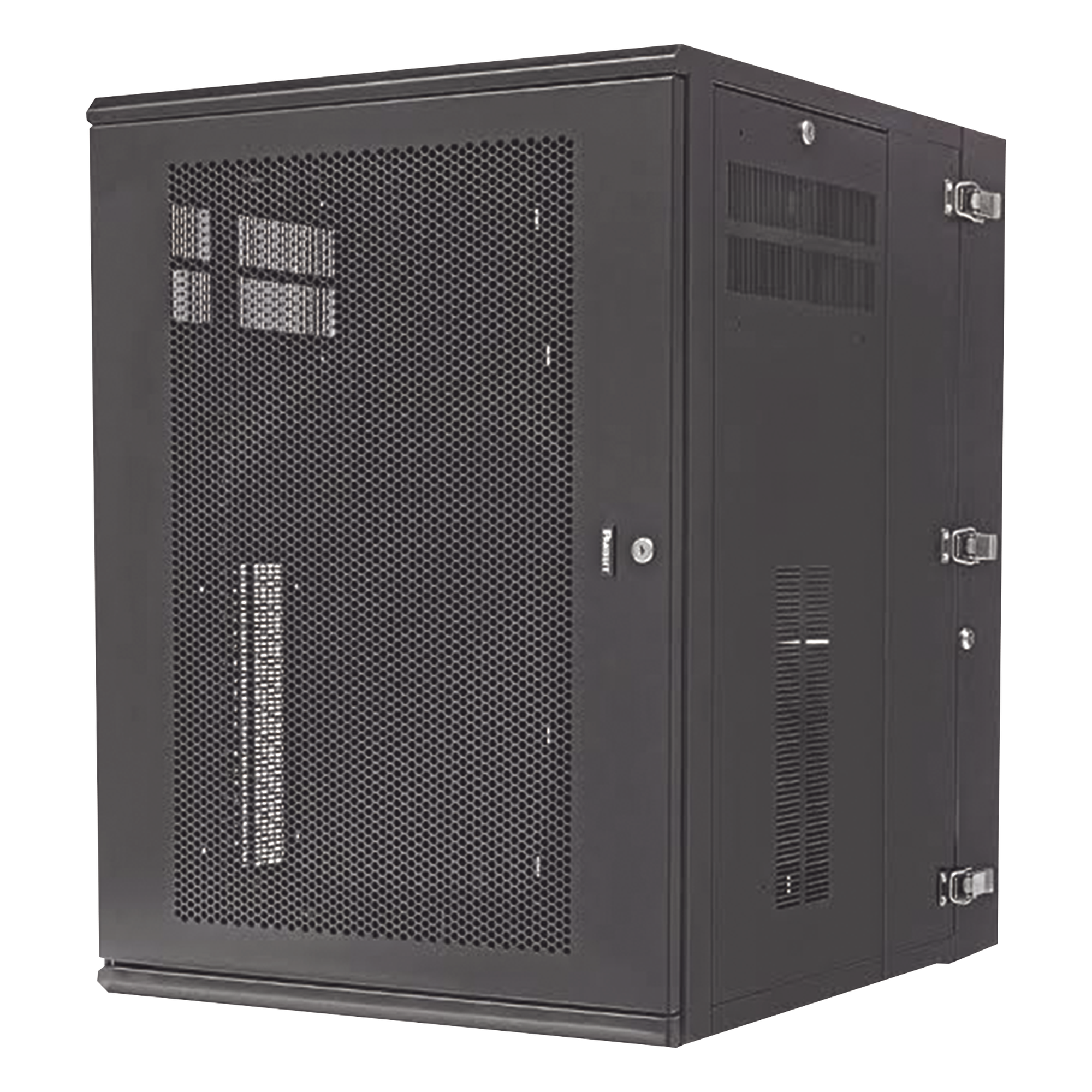 Gabinete de Montaje en Pared / 19in / 18 UR / 30in Profundidad / Puerta Ventilada / 300 lb Capacidad — PANDUIT · SKU PZWMC1830P