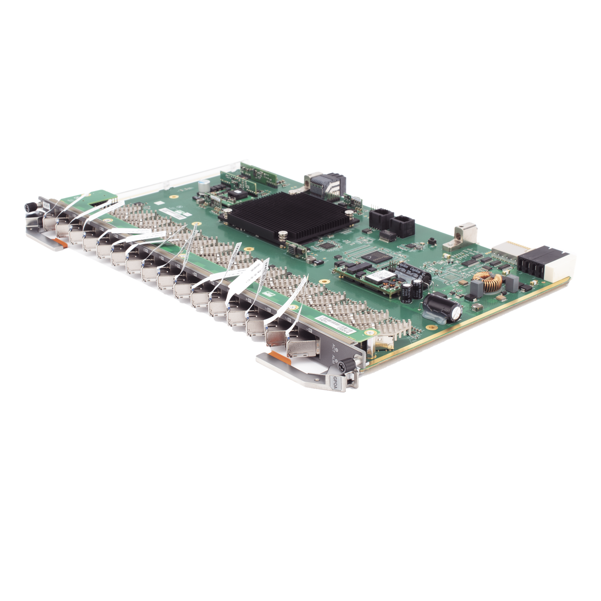 Tarjeta de Servicio GPON / 16 Puertos / Clase C++ / División 1:128 / 1024 ONTs / 250K MAC / 47W