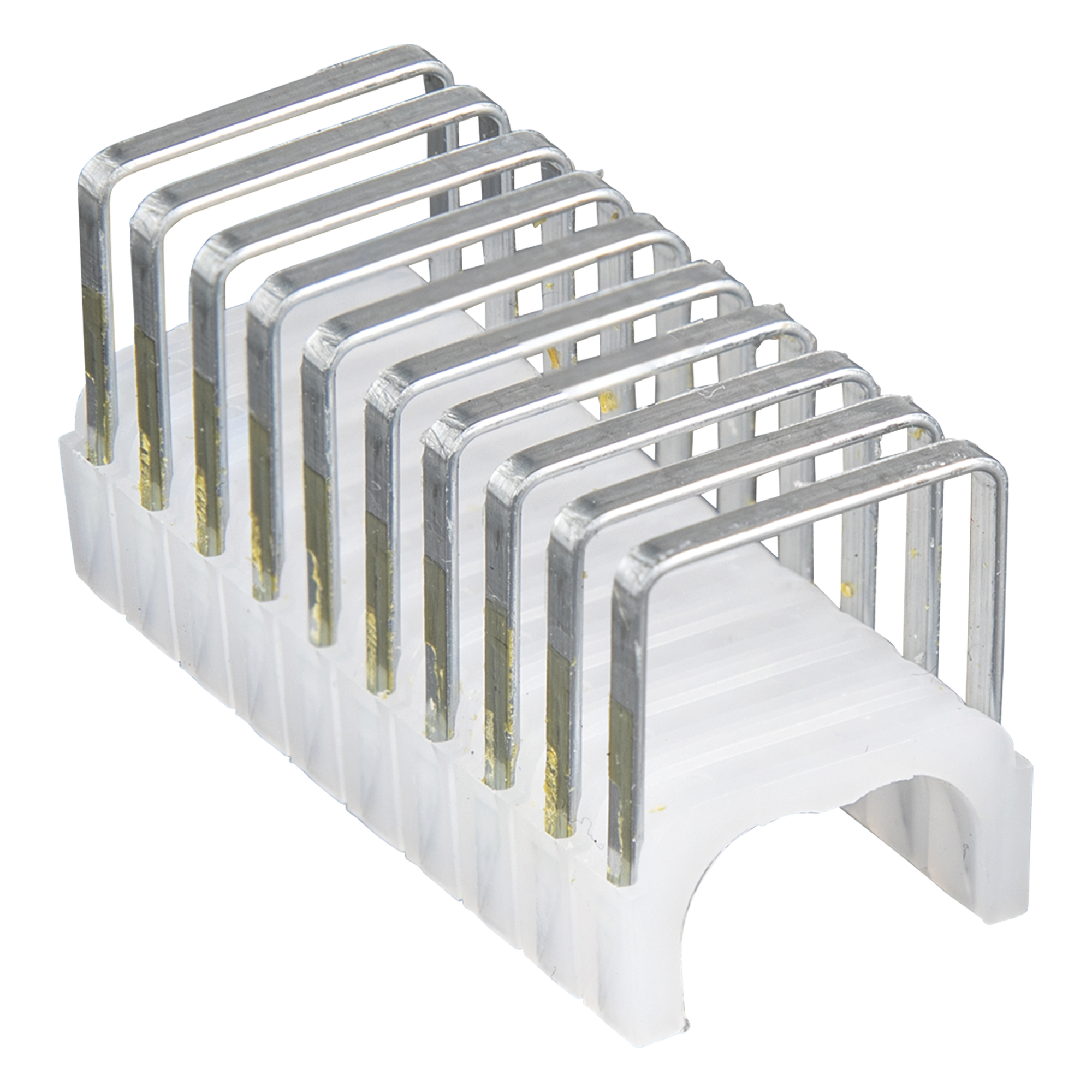 Grapas para cable / Aislamiento plástico UL / 300 piezas / 9 mm x 15 mm / 0.35 x 0.59 in / NM Romex 14/3, 12/3 — KLEIN TOOLS · SKU 450-003
