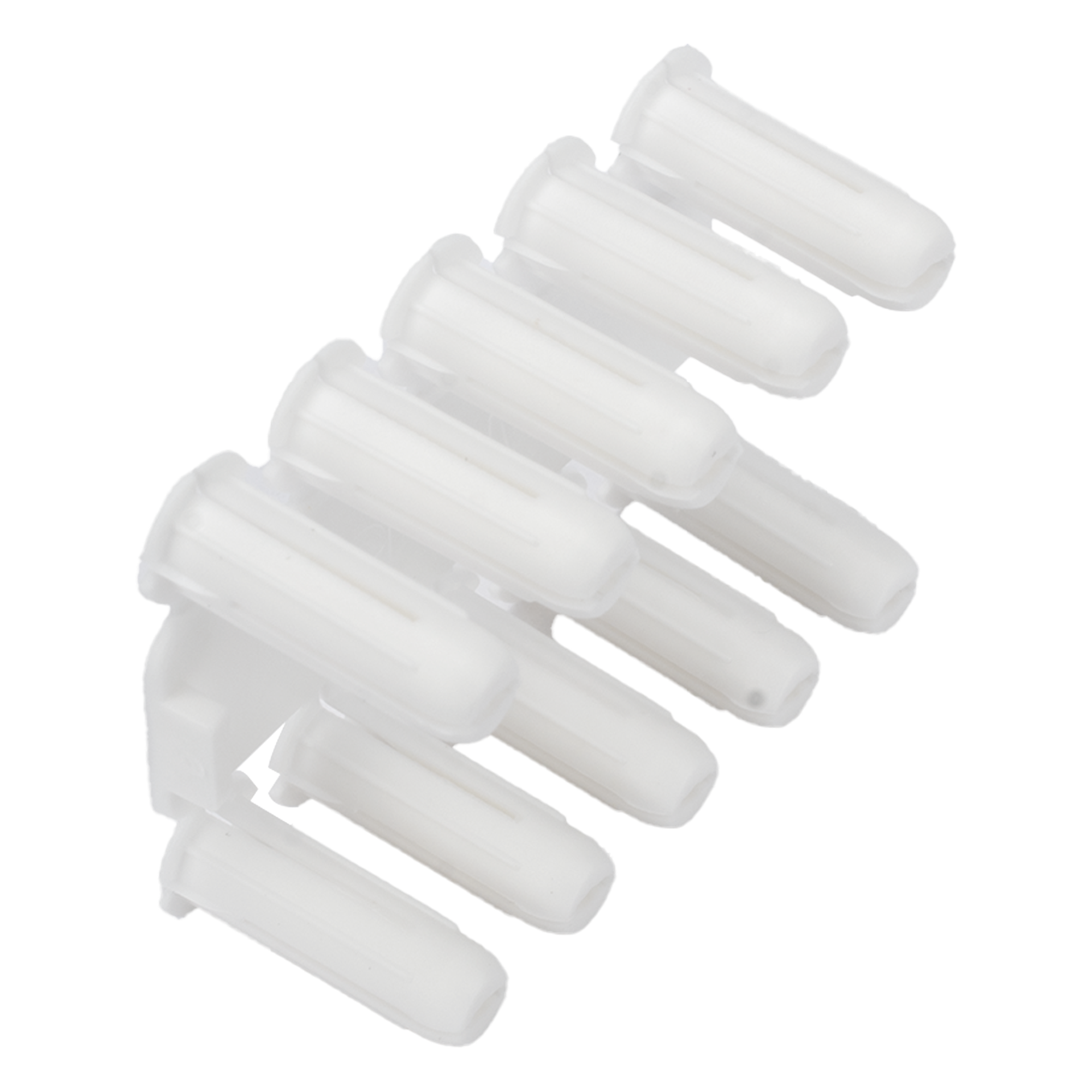 Taquete blanco 3/16" para tornillo 8mm x 3/4" (100pzs) (1101-01100) 