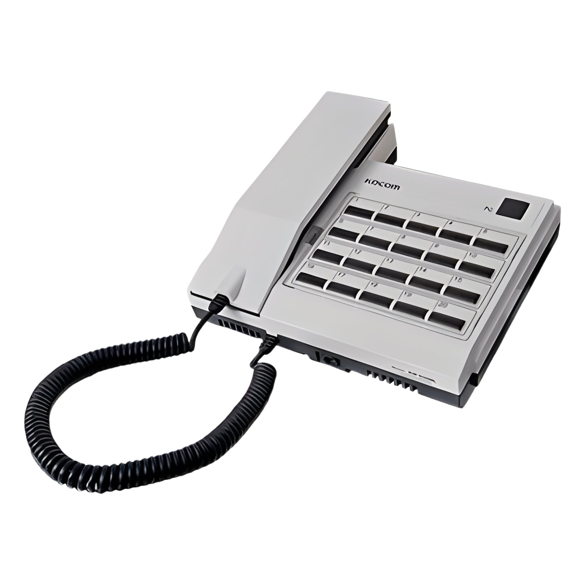 Sistema de Intercomunicación / 20 Extensiones / Comunicación Bidireccional / Alcance 200 m (656.2 ft) / Instalación 2 Hilos / Montaje Superficie o Escritorio — KOCOM · SKU KIP-620-ML
