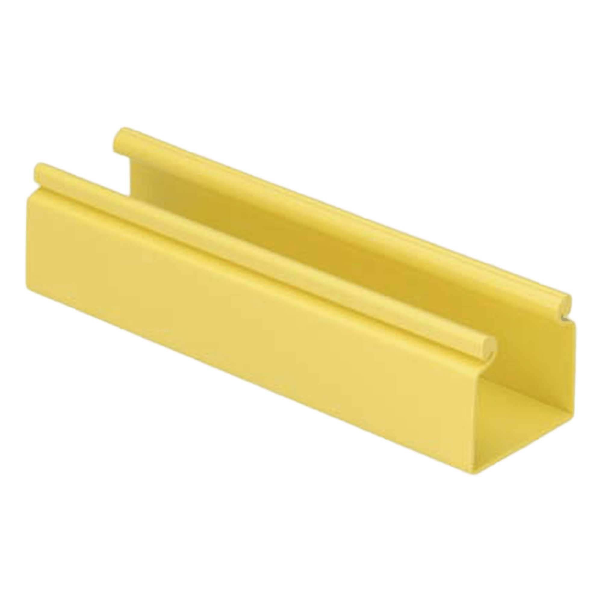 Canaleta para Cableado / 2x2 Pulgadas / 1.8 m (6 ft) / PVC Rígido 94V-0 / QuikLock / Sin Tapa / Amarillo — PANDUIT · SKU HS2X2YL6