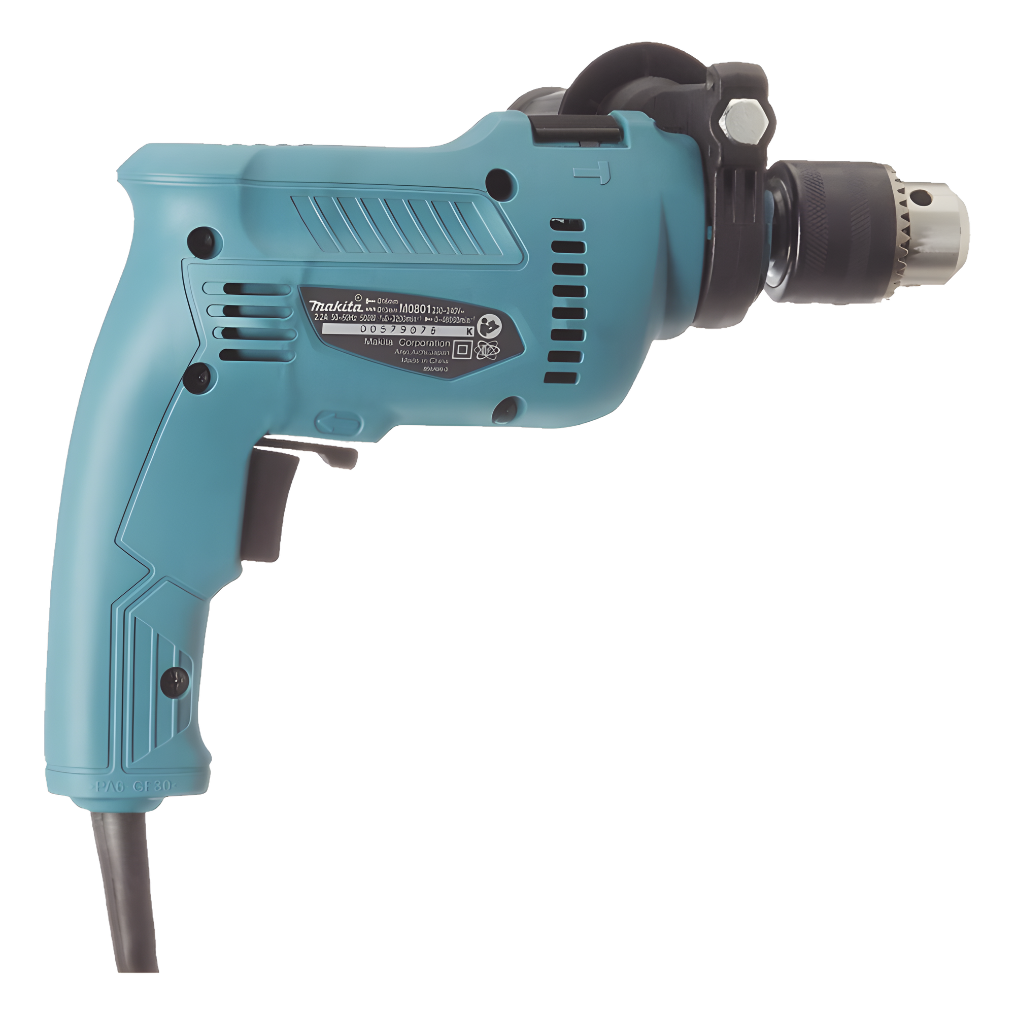 Rotomartillo de 570 W, 16mm 5/8in V.V.R. 0-2900 Rpm con Broquero Metálico.