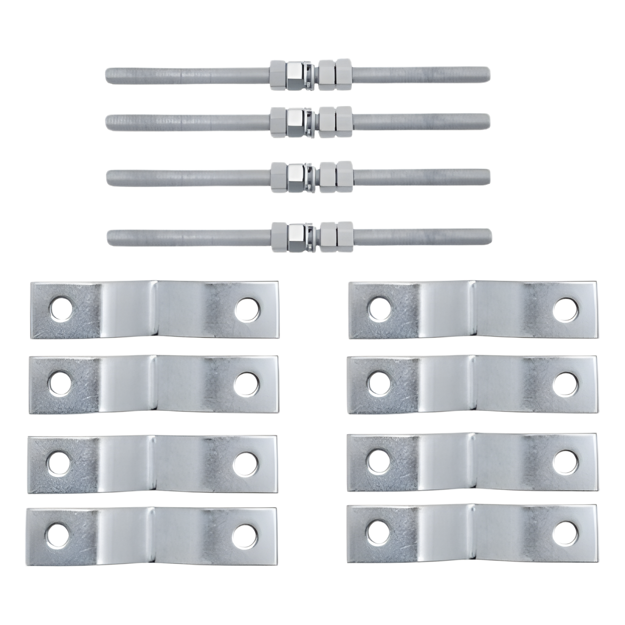 Kit de Soporte para Antena / Acero Estructural Galvanizado / Montaje Vertical u Horizontal / Uso Rudo Exterior / 4.9 kg — SHAKESPEARE · SKU 483