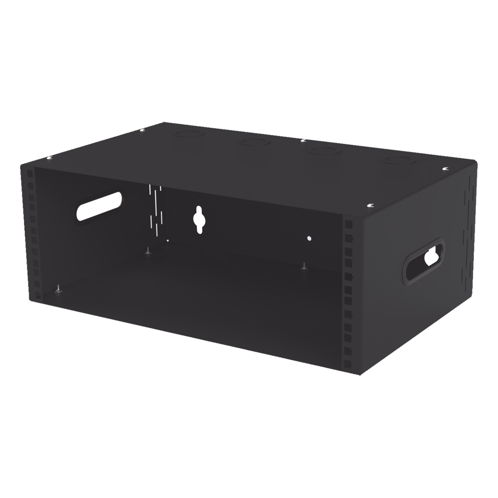 Gabinete de Pared para Redes / 4U / Profundidad 250 mm (9.8 in) / Acero Galvanizado Calibre 20 / Montaje Compacto — LINKEDPRO BY EPCOM · SKU LPWR50304U