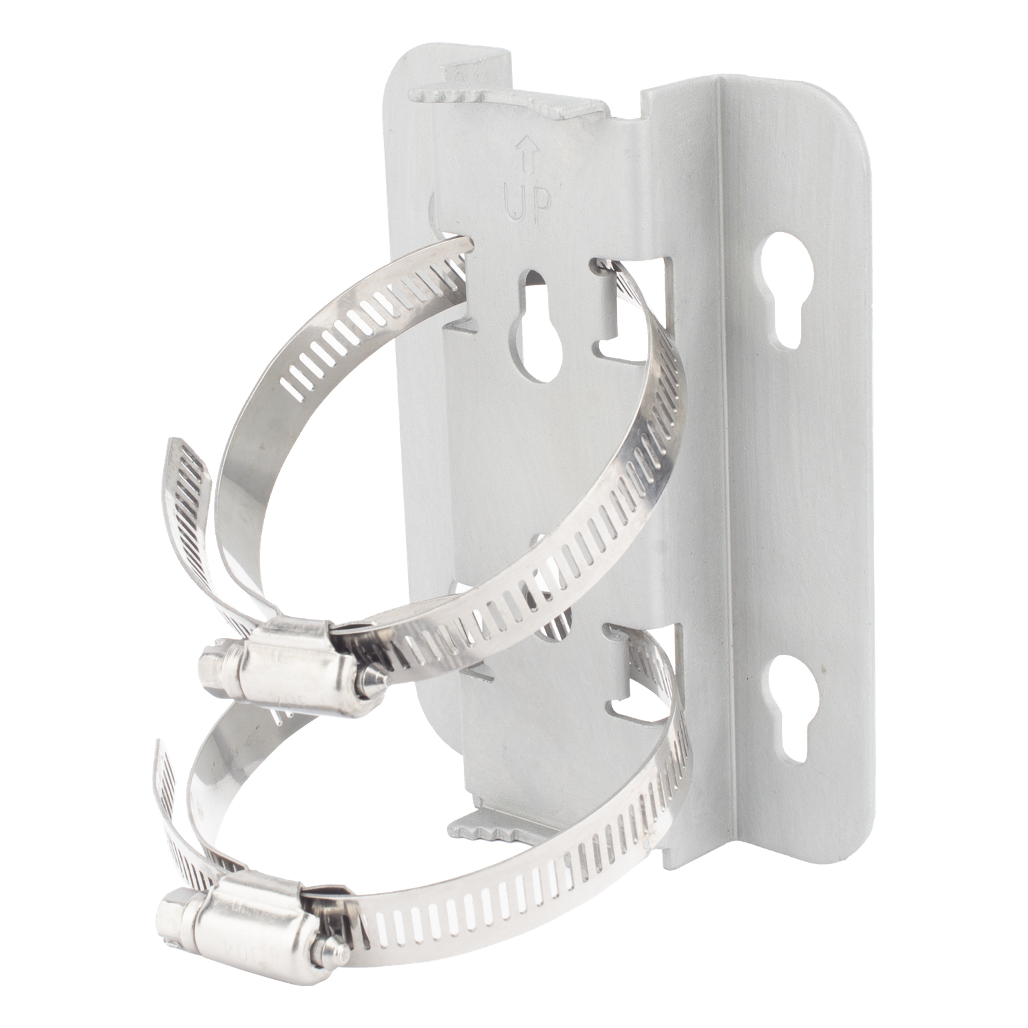 Montaje ePMP 3000 para poste o pared, incluye 4 tornillos y 2 abrazaderas metalicas