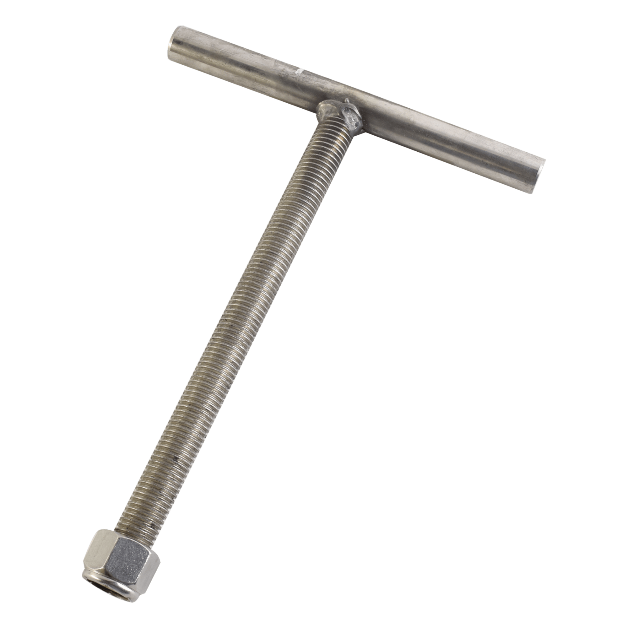 Ancla Tipo T / Varilla Roscada 20 x 27 cm / Acero Galvanizado Electrolítico / 1 kg / Exterior — SYSCOM TOWERS · SKU SAB-45