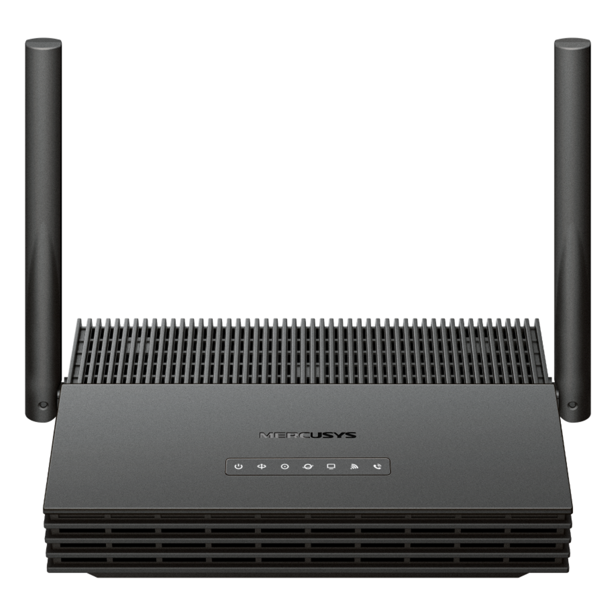 ONU/ONT XPON / Wi-Fi 6 AX3000 / 1 Puerto PON SC/APC / 4 Puertos Gigabit / Dual Band 2.4/5 GHz / EasyMesh — Mercusys · SKU MF80XV