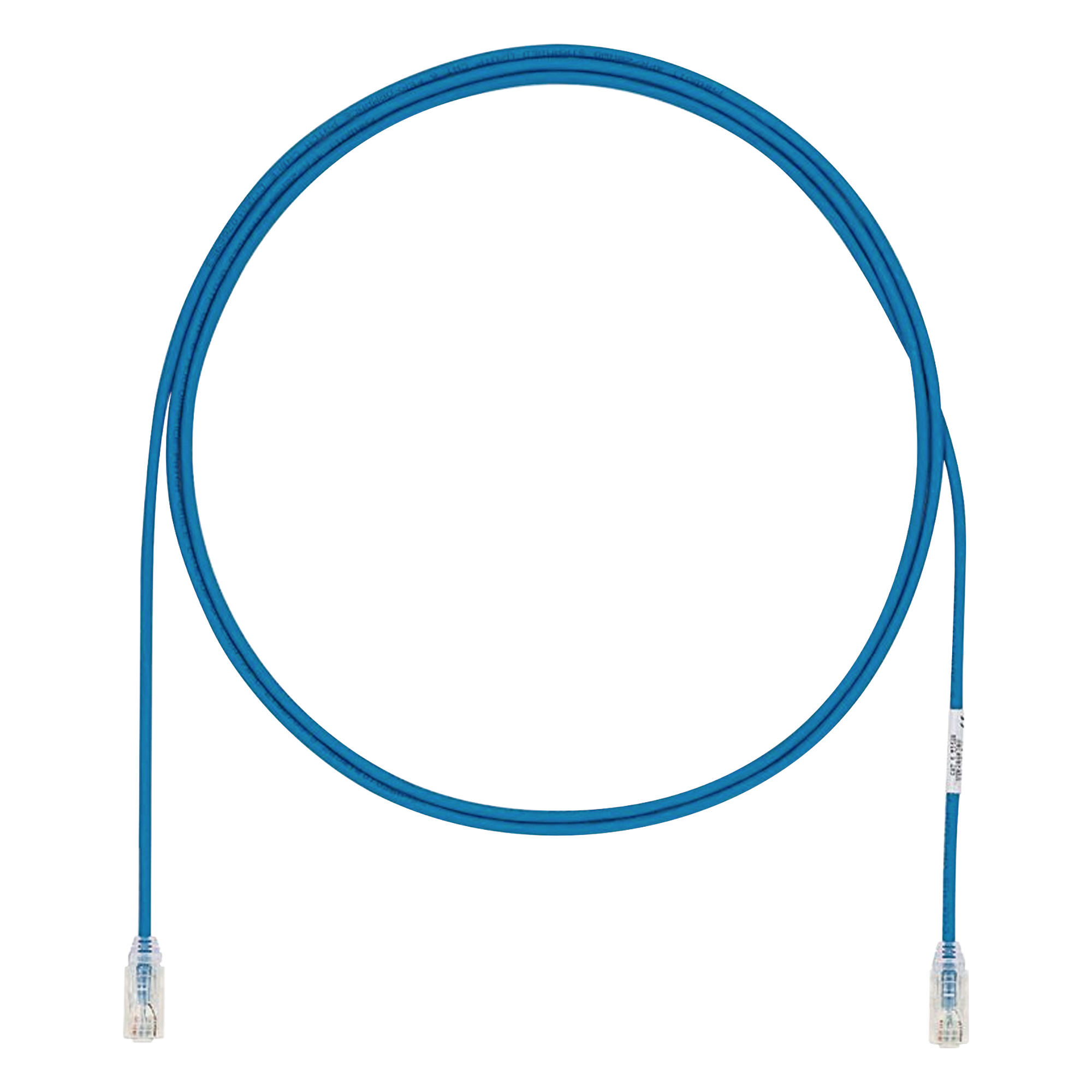 Cable de Parcheo UTP Cat6A / 28AWG / CM-LSZH / 3.05 m (10 ft) / Azul — PANDUIT · SKU UTP28X10BU