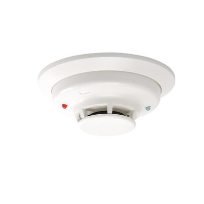 Detector Fotoeléctrico de Humo de 4 Hilos con Sensor de Temperatura a 57° C, Serie i3