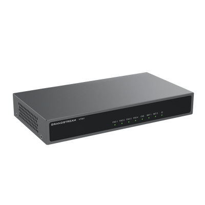 Gateway Analógico 4 FXO (Conectar Lineas Analógicas) / Puertos FXO y FXS / 3 Perfiles SIP / NAT / PoE / TR069 / Fax T.38 / 3 Vías Conferencia / AES / Failover SIP