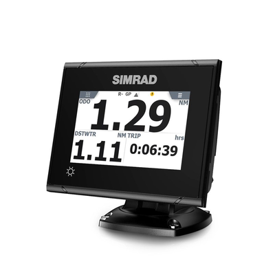 Sistema GPS Simrad P2005 con Antena GS70 / Pantalla Táctil a Color 5 Pulgadas / GPS + GLONASS / Navegador y Brújula GPS / Compatible con Radar, ECDIS y Autopiloto / Conexión Directa con Antena / Escalable con MX Junction Box