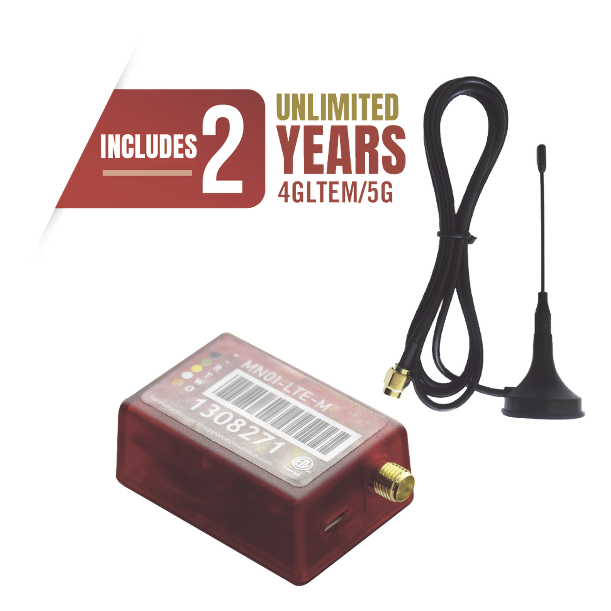 Comunicador de Alarma Universal / LTE 5G / Dual SIM / Multicarrier / 100 Usuarios Simultáneos / Programación Remota