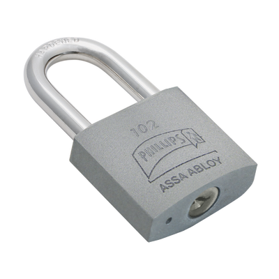 Candado de Hierro Sólido de Alta Resistencia / Gancho Largo / Llave PH-32 para 4 Pernos de Combinación  / Para Condiciones Secas  y Protegidas.