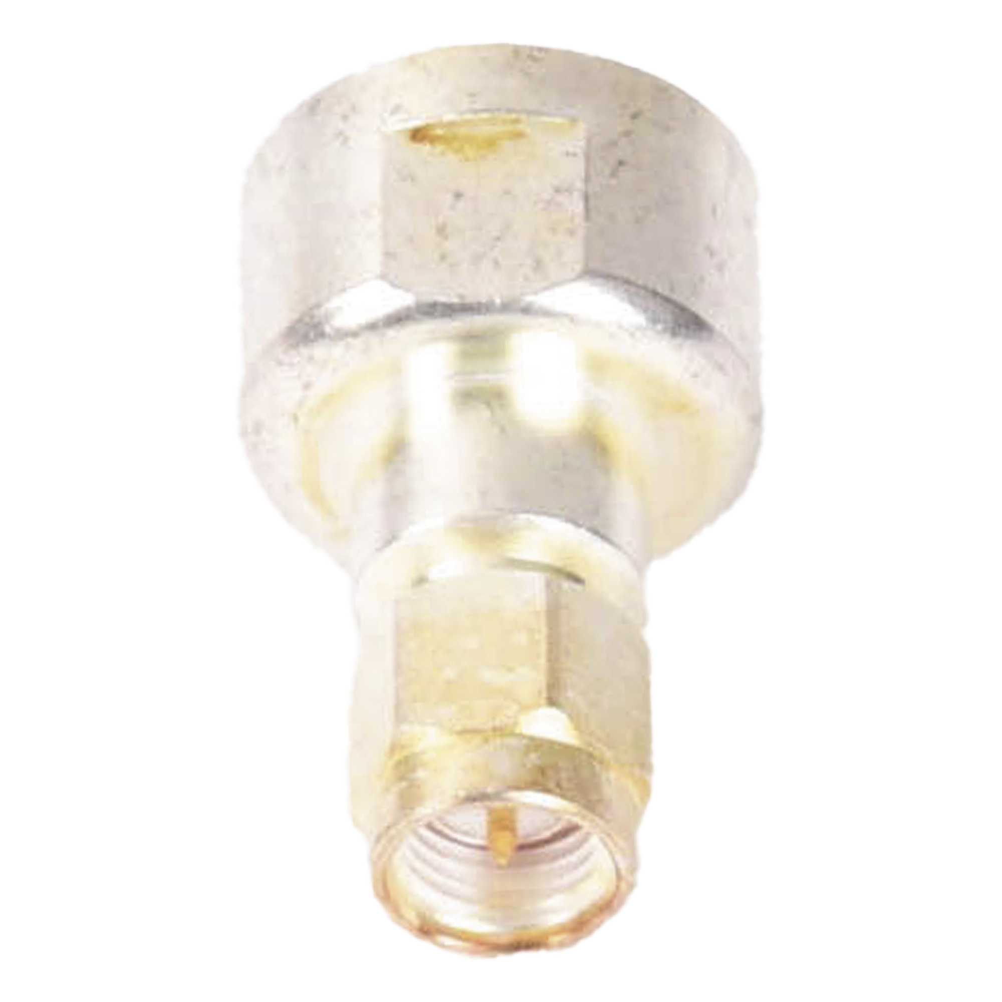 Adaptador Coaxial / Conector SMA Macho / Adaptador Hembra Intercambiable / Chapado Plata y Oro / Dieléctrico Teflón