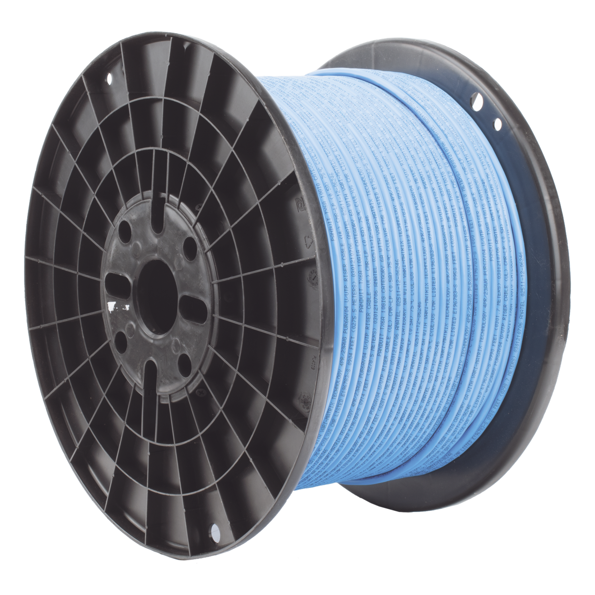 Cable UTP / Cat6A / 23 AWG / CMR Riser / 305 m (1000 ft) / Vari-MaTriX HD / Azul — PANDUIT · SKU PUR6AHD04BU-G