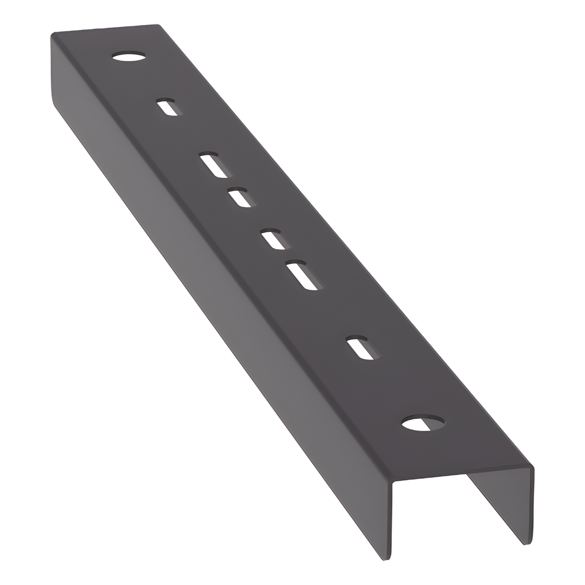 Soporte Tipo Trapecio / Hasta 12 in (305 mm) Ancho / Varilla Roscada 1/2 in / Acero con Recubrimiento en Polvo / Negro — PANDUIT · SKU PWBTB12BL