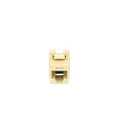 Conector Jack Estilo 110 (de Impacto), Tipo Keystone, Categoría 5e, de 8 Posiciones y 8 Cables, Color Marfil