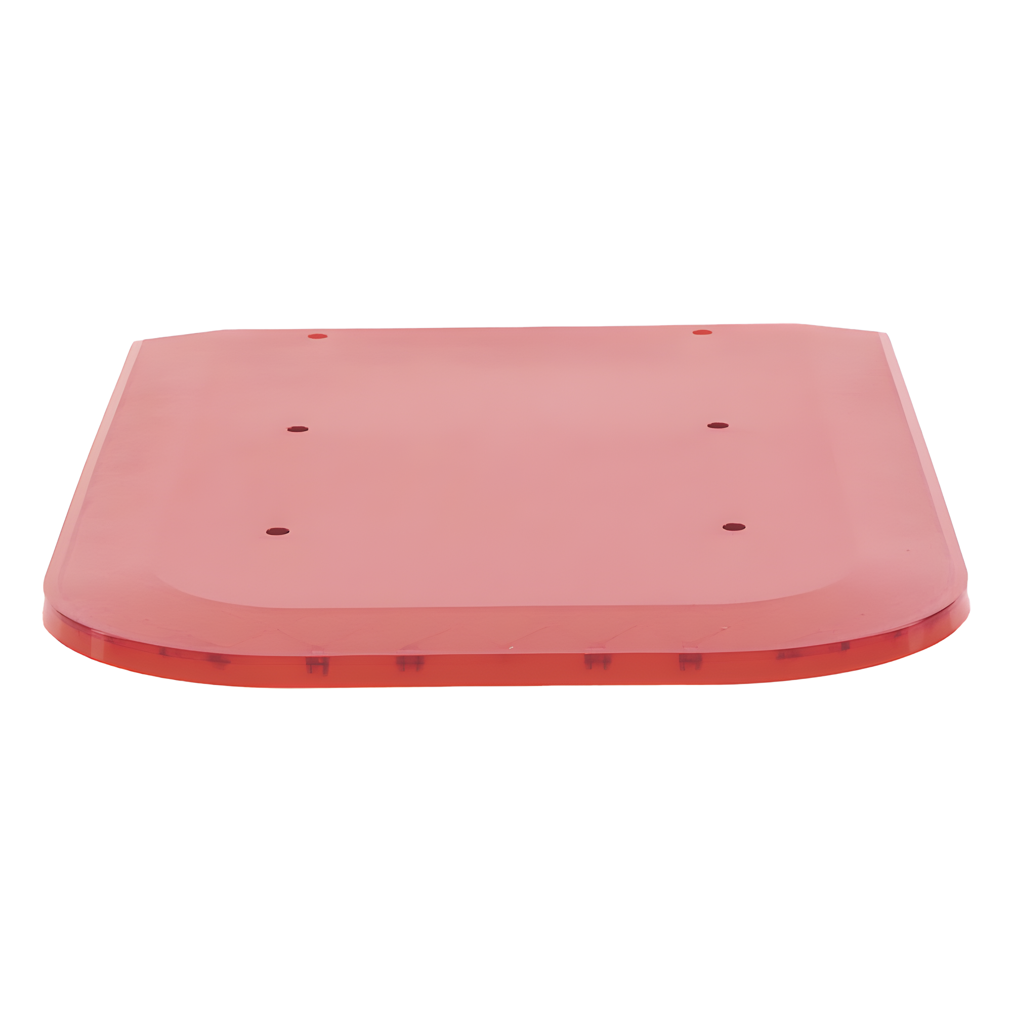 Domo lateral de reemplazo / Policarbonato rojo / Compatible X67 / 0.3 m (1 pie) aprox. — EPCOM INDUSTRIAL SIGNALING · SKU Z67DLR
