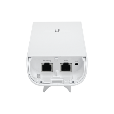 NanoStation airMAX M2 CPE,  hasta 150 Mbps, frecuencia 2 GHz (2412-2462 MHz) con antena integrada de 11 dBi