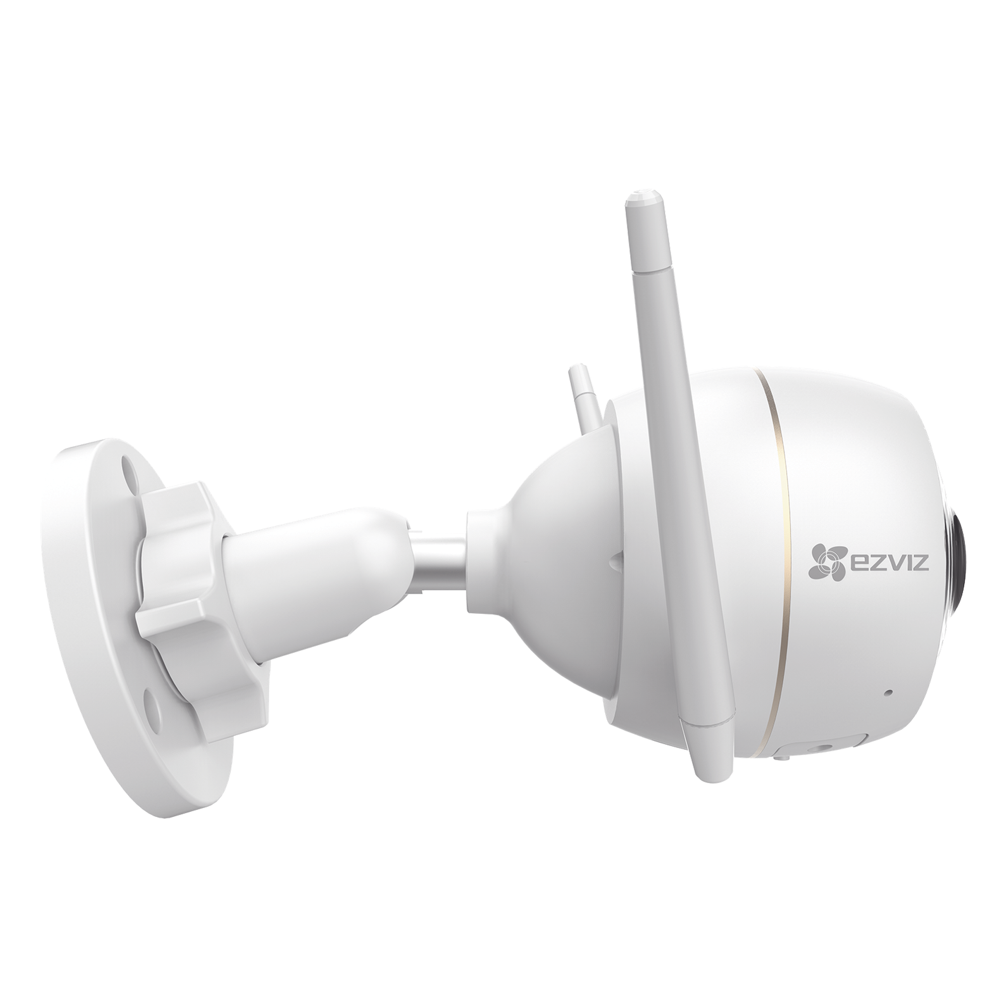 Cámara Bala IP / 2 Megapixel / Doble Lente 2.8 mm / 105° / Visión Nocturna a Color / IR 30 m (98.4 ft) / Wi-Fi 2.4 GHz / IP67 / Audio Bidireccional / Sirena y Luz Estroboscópica