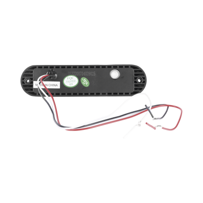 Luz Auxiliar Ultra Brillante  IP67 de 6 LEDs, Color Ambar/Claro, con mica transparente y bisel negro