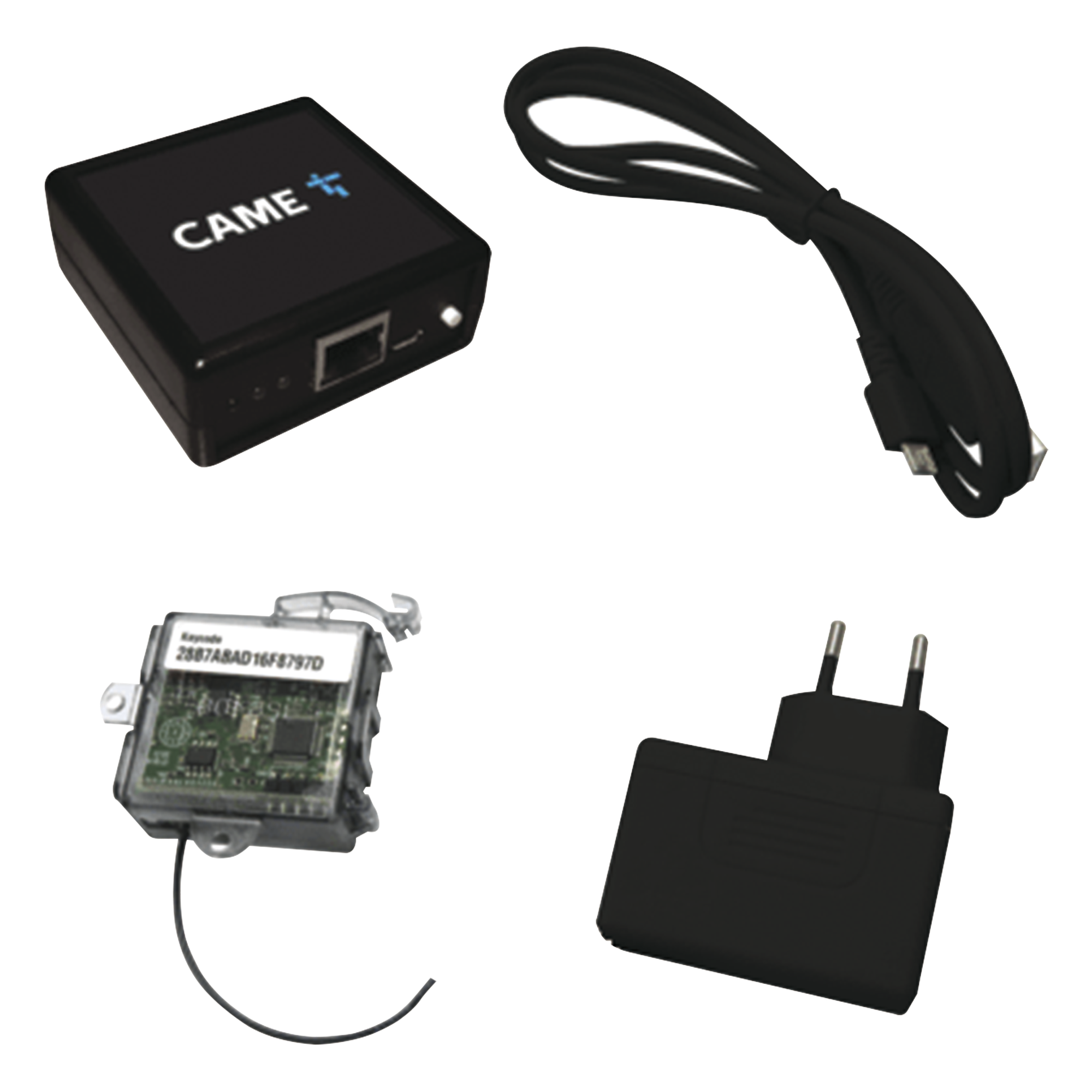 Kit de Control Remoto por APP / Gateway Ethernet / 3 Perfiles de Usuario / Salida de Relé / Protocolo CRP — CAME · SKU 8K06SA-001