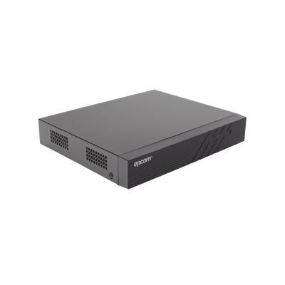 DVR Pentahíbrido / 16 Canales Totales / 8 TurboHD + 8 IP / 8 Megapixel (4K) / Audio Bidireccional Coaxitron / H.265+ / HDMI y VGA 4K