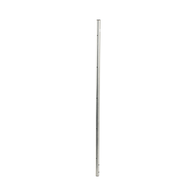 Poste de Esquina para Cerca Eléctrica / Acero Galvanizado en Caliente / 1 m (3.3 ft) / Diámetro 25 mm (1 in) / 5 Aisladores / 0.7 kg