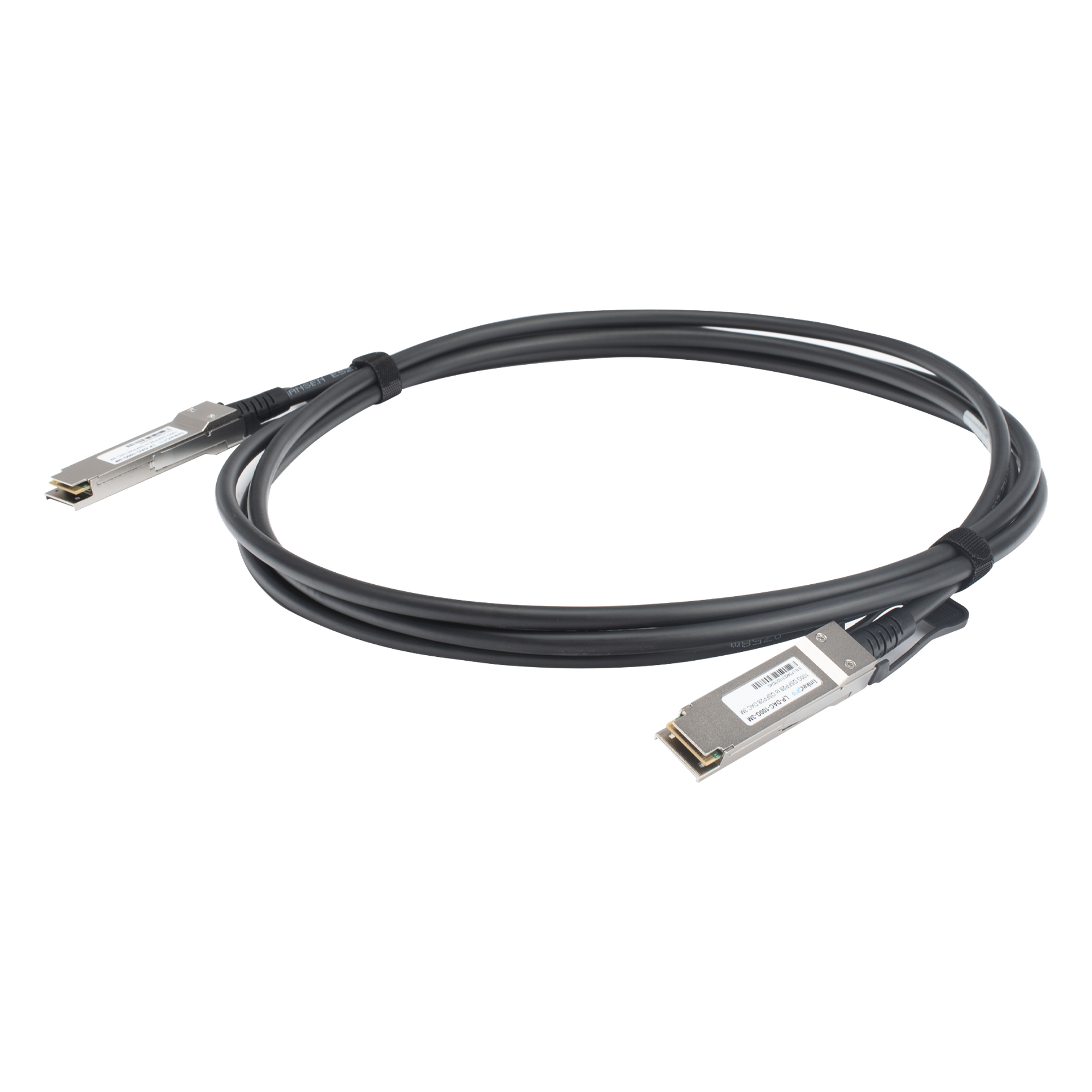 Cable DAC QSFP28 / 100 Gbps / Pasivo / Cobre Twinax / 3 m (9.84 ft) — LINKEDPRO BY EPCOM · SKU LP-DAC-100G-3M