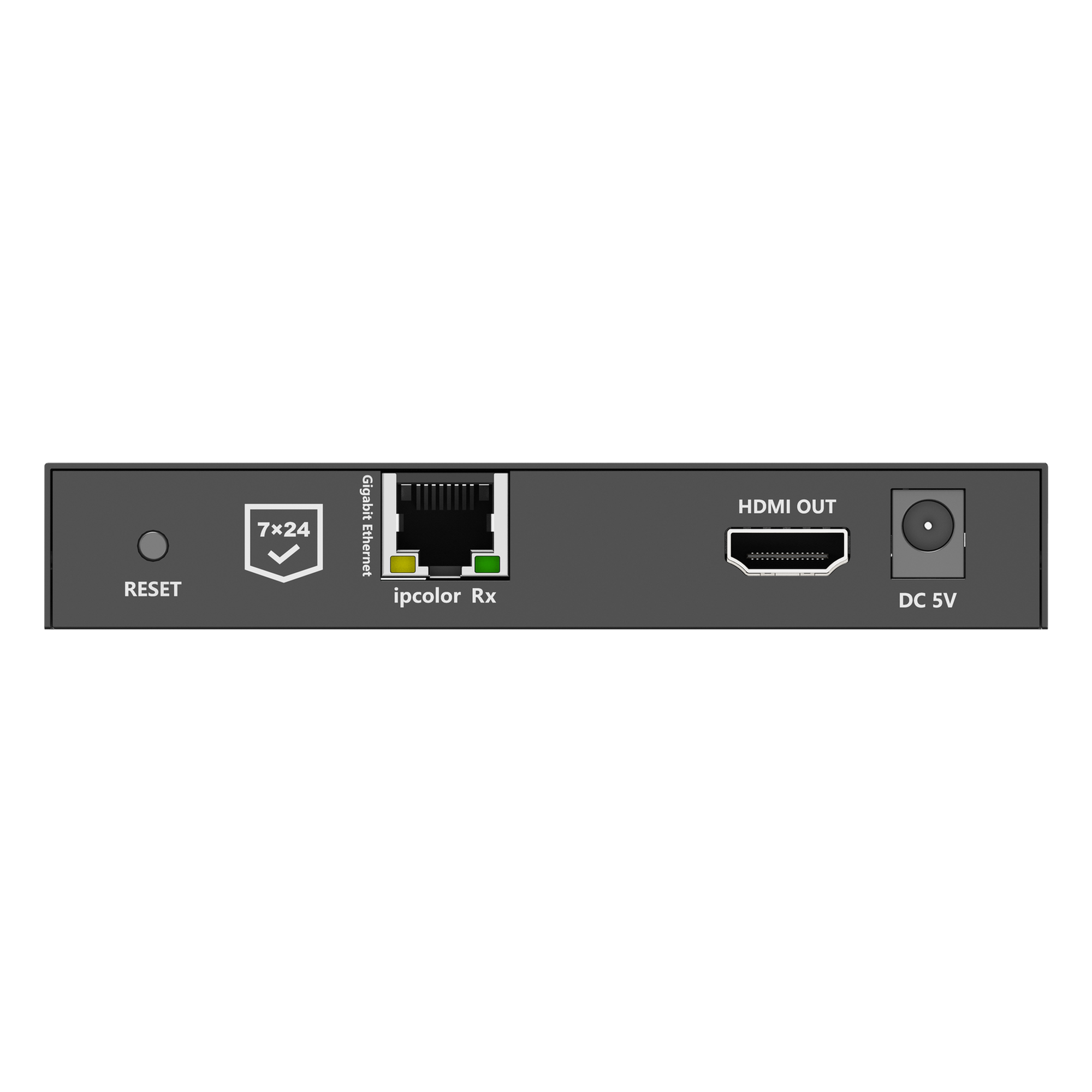 Extensor HDMI sobre IP / 4K@60Hz / Cero Latencia / 100 m (328 ft) / IR Bidireccional / RS-232 / ARC / Salida Loop / IPColor