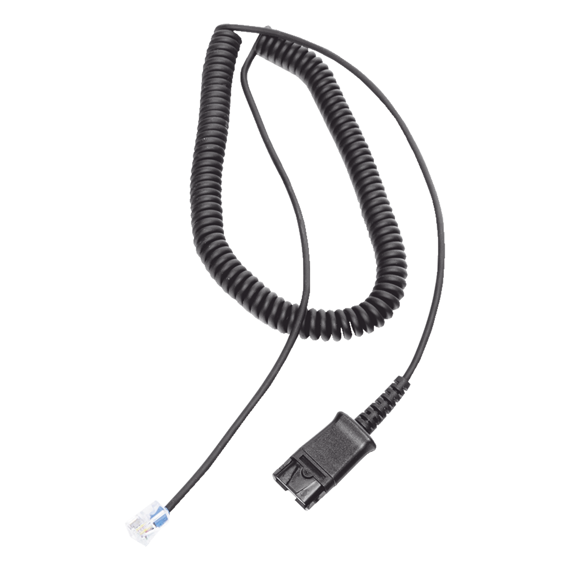 Cable Adaptador QD / Diademas HT101/HT201/HT202 / Teléfonos Analógicos, Digitales e IP / Compatible Grandstream y Yealink / Audio Full Duplex / Impedancia 2000Ω — FANVIL · SKU QD03