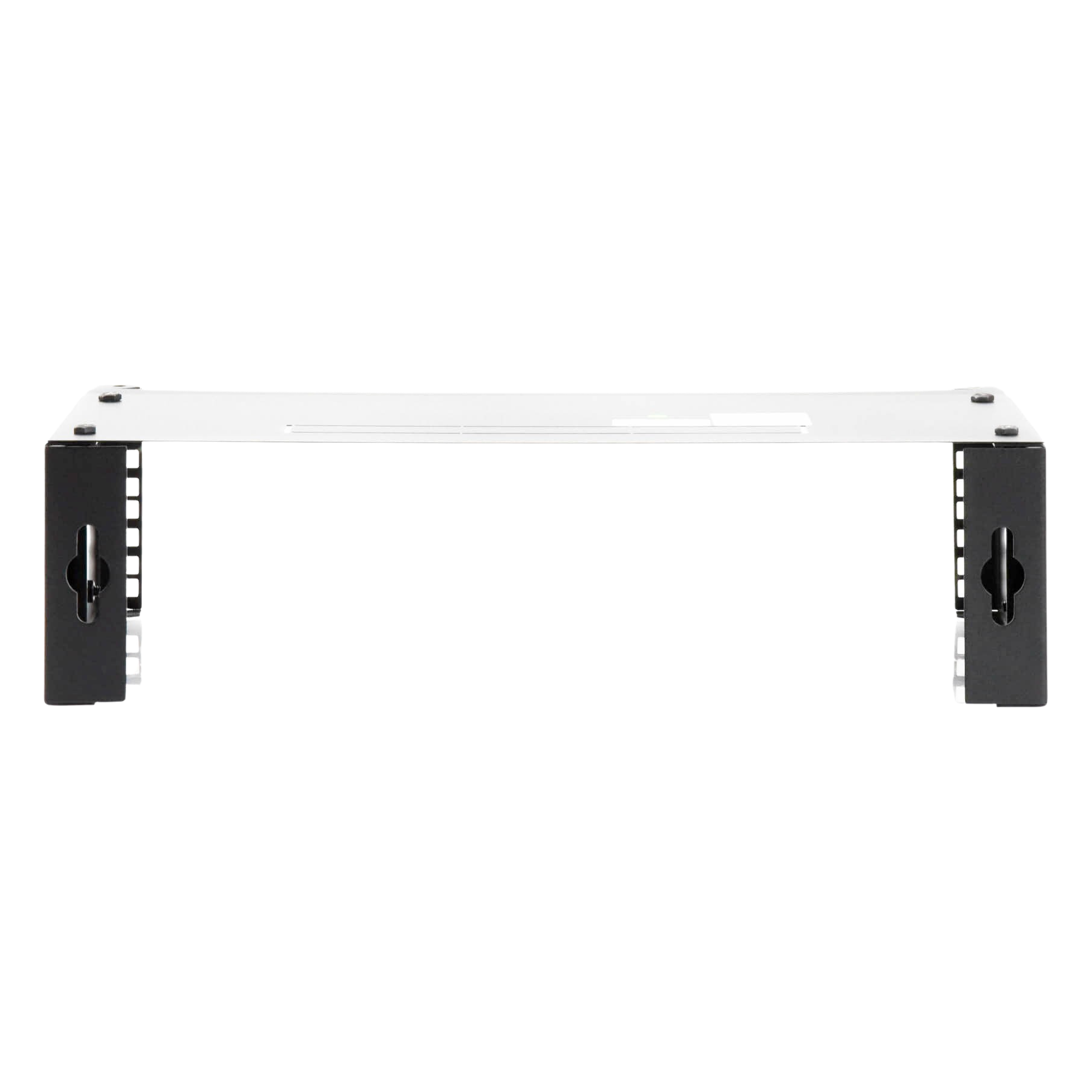 Rack Abierto de Pared / 19in / 2.5 UR / Profundidad Ajustable 8 a 12 in (20.3 a 30.5 cm) / Acero Electroestático