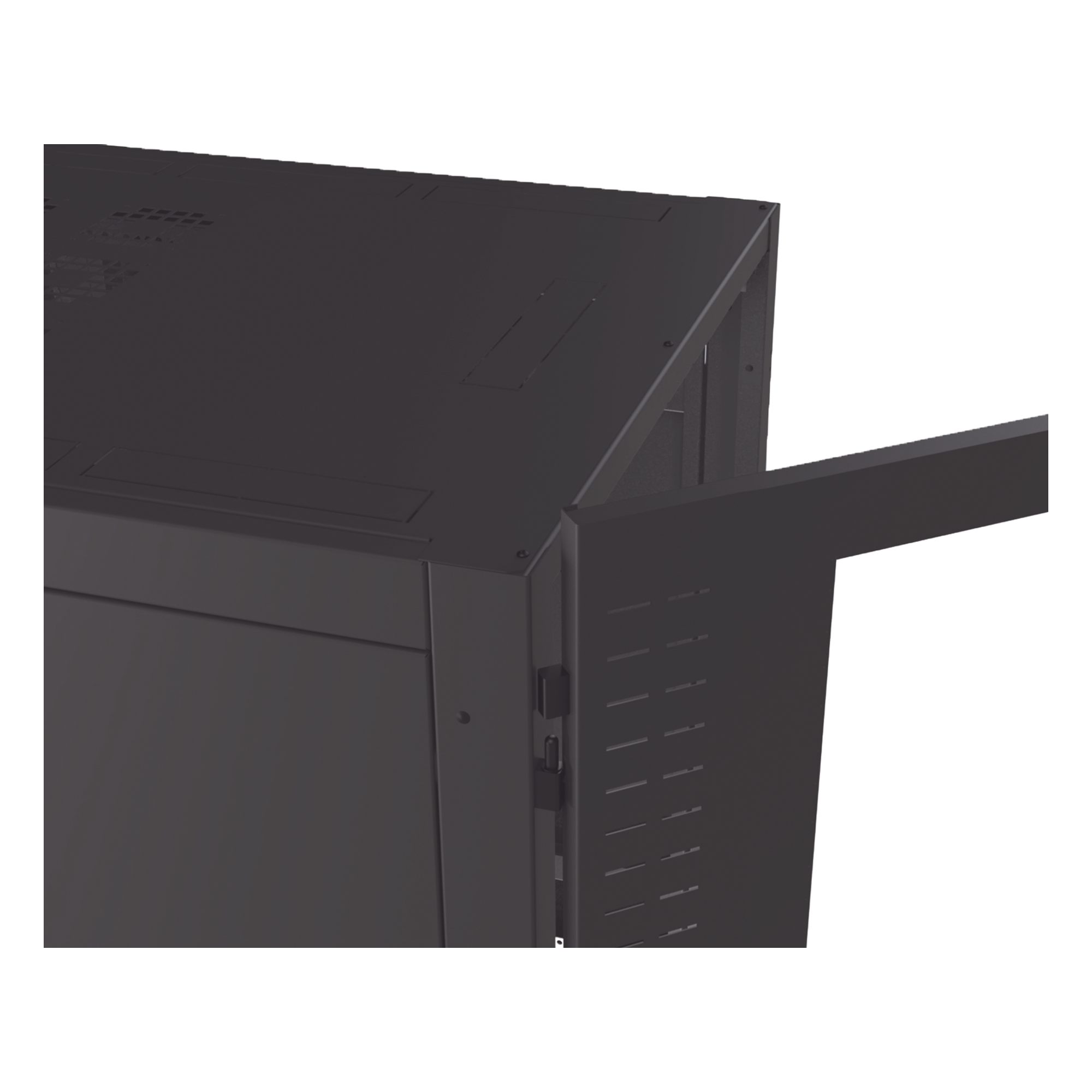 Gabinete Rack 19" / 42UR / 800 x 1000 mm / Acero / Carga 1268 kg / Puerta con Cristal Templado
