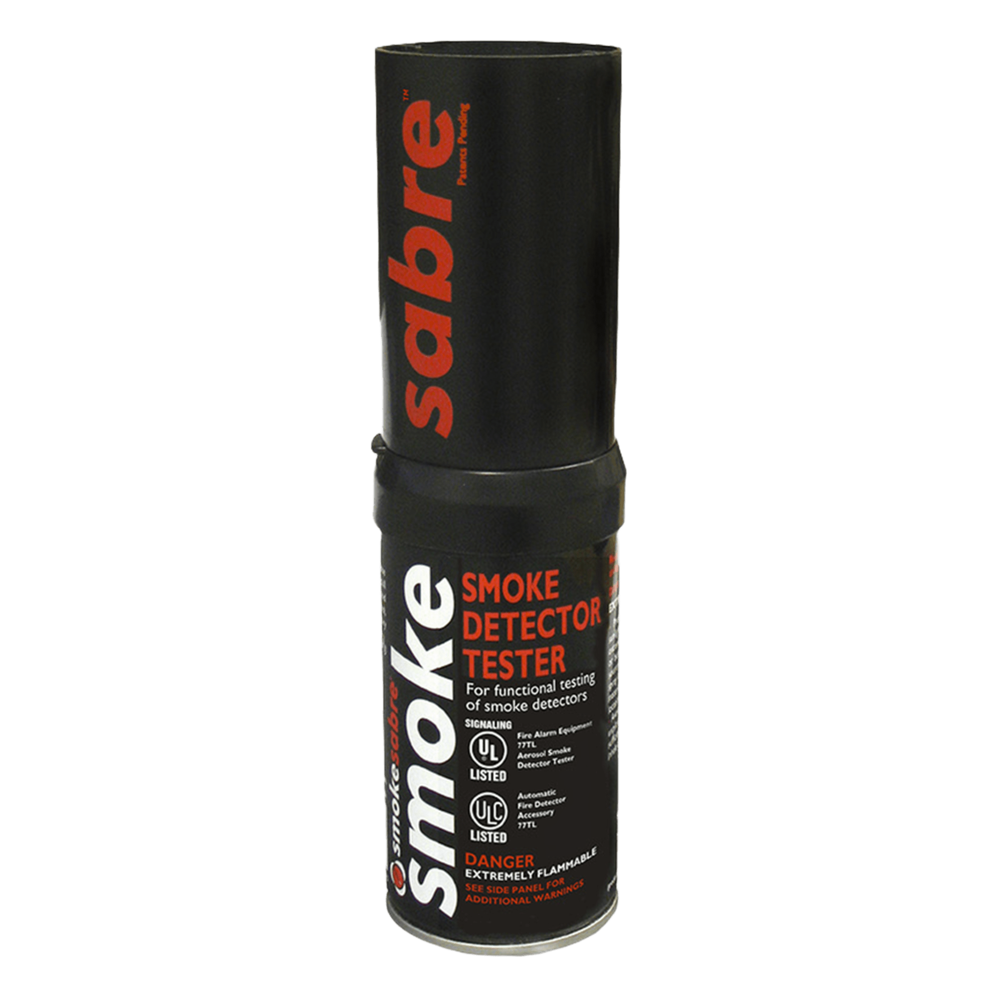 Probador de Humo en Aerosol / 76 ml (2.6 oz) / Libre de Silicona / 100% Biodegradable / Listado UL/ULC / Activación Rápida — SDI · SKU SABRE