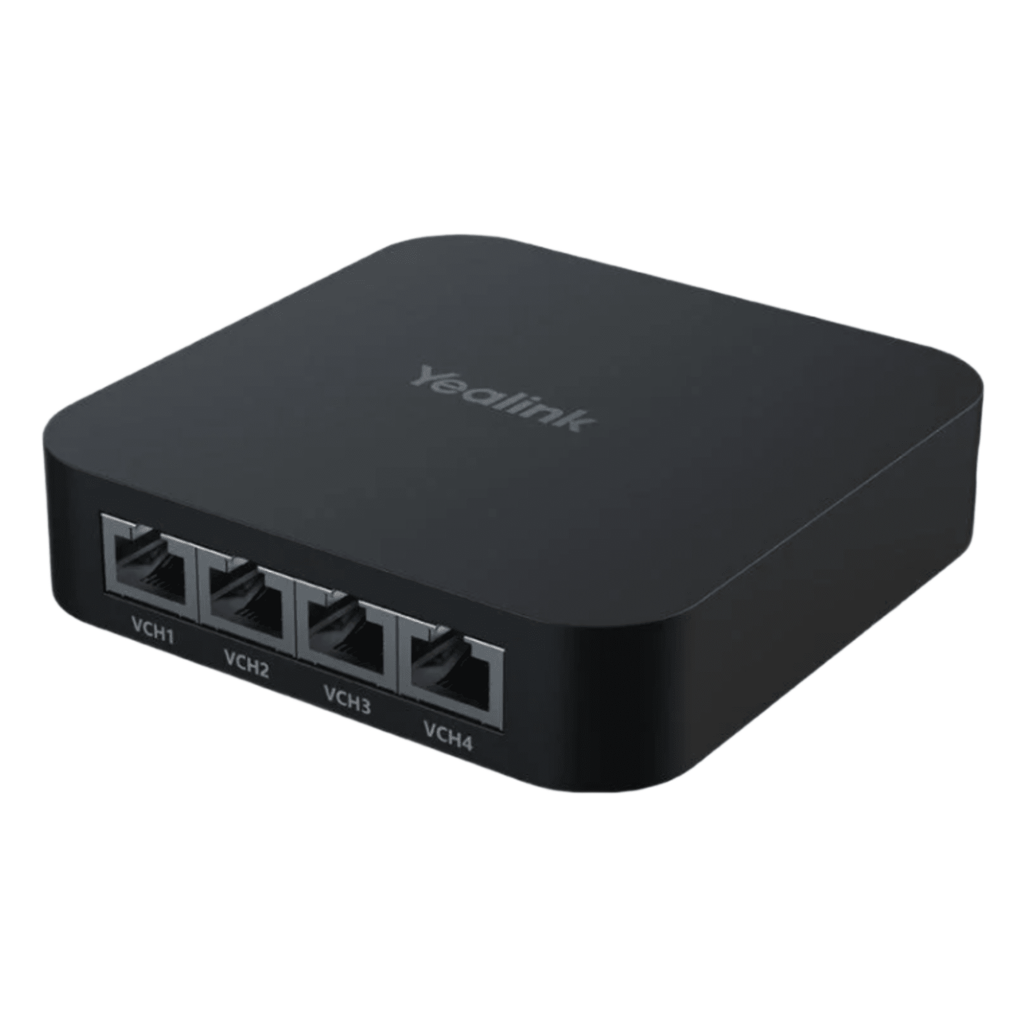 Switch PoE / 4 Puertos 802.3af/at / 90W Total / 1 Uplink Gigabit / QoS AV / SafeConnect — YEALINK · SKU RCH40-E2