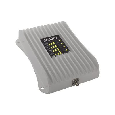 Amplificador de Señal Celular para Vehículo / Cuatribanda 850/1900/1700/2100/2500/2600 MHz / Ganancia 50 dB / Multioperador y Multidispositivo / 12 VCC