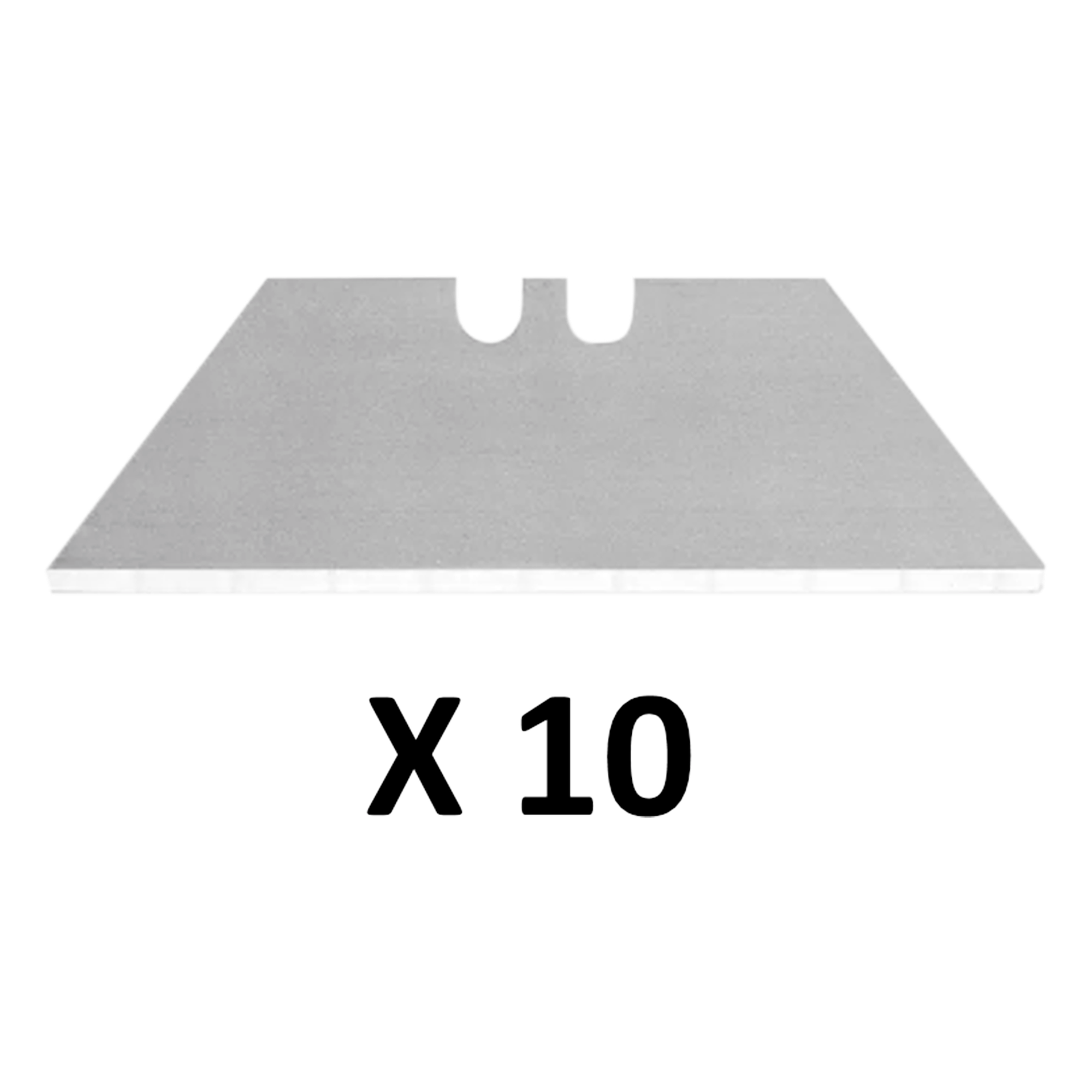 Navaja de Reemplazo / 0.5 mm Grosor / Acero Inoxidable / 10 Piezas / Uso Pesado — PRECISION · SKU PSTH05001R1