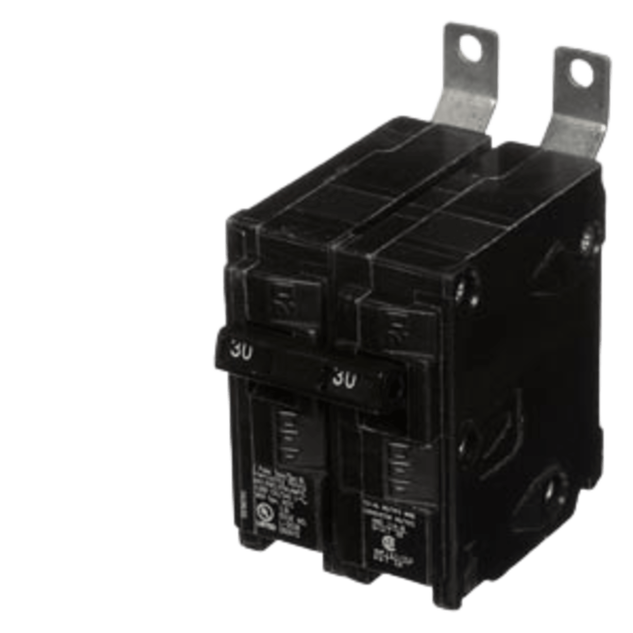 Interruptor Termomagnético / 2 Polos / 30 A / 120/240 V AC / 10 kA / Conexión Atornillable / UL 489 — SIEMENS · SKU B230
