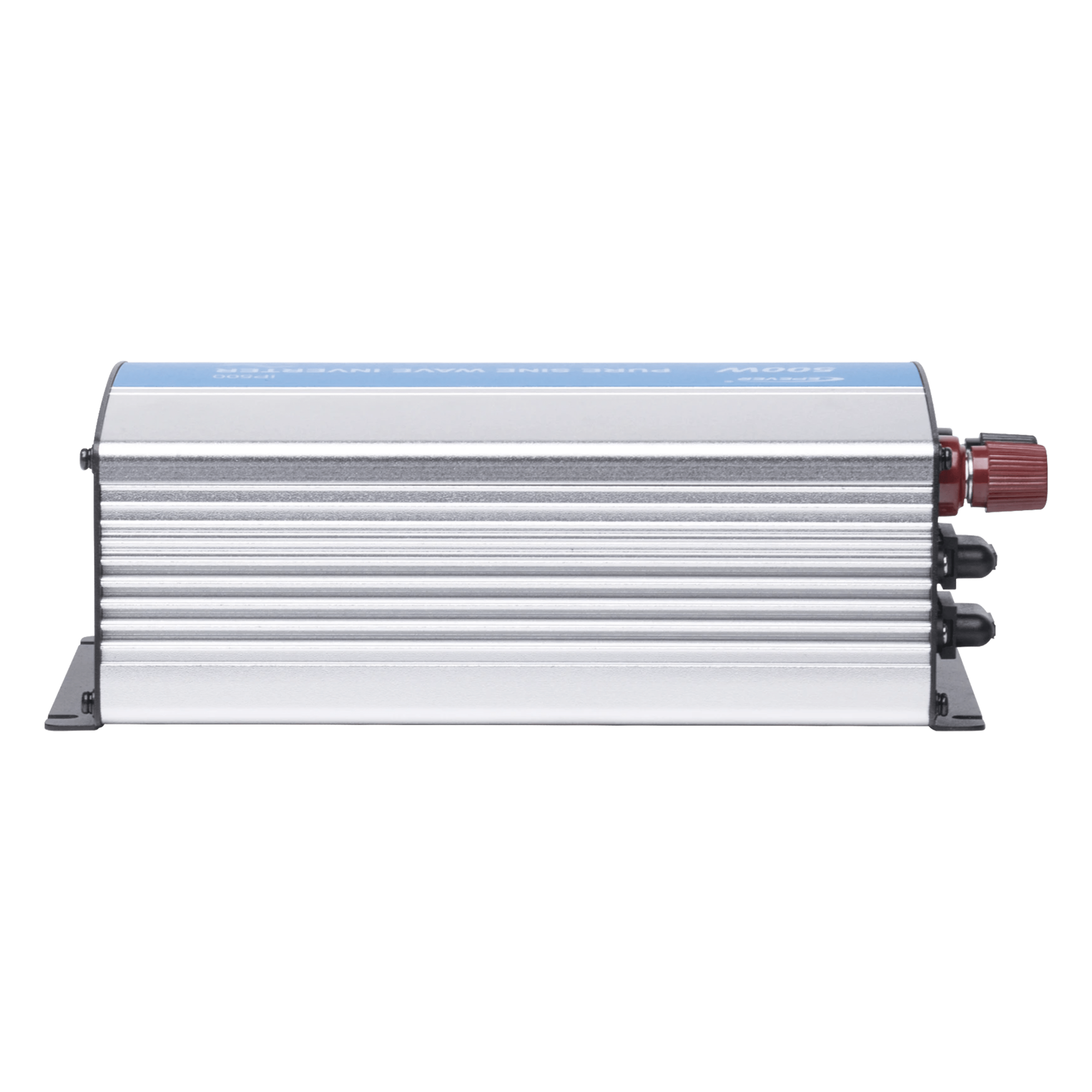 Inversor de Onda Senoidal Pura / 400 W Nominal / 500 W Pico / Entrada 12 VCC / Salida 120 VCA / 9.1 × 5.2 × 2.9 in