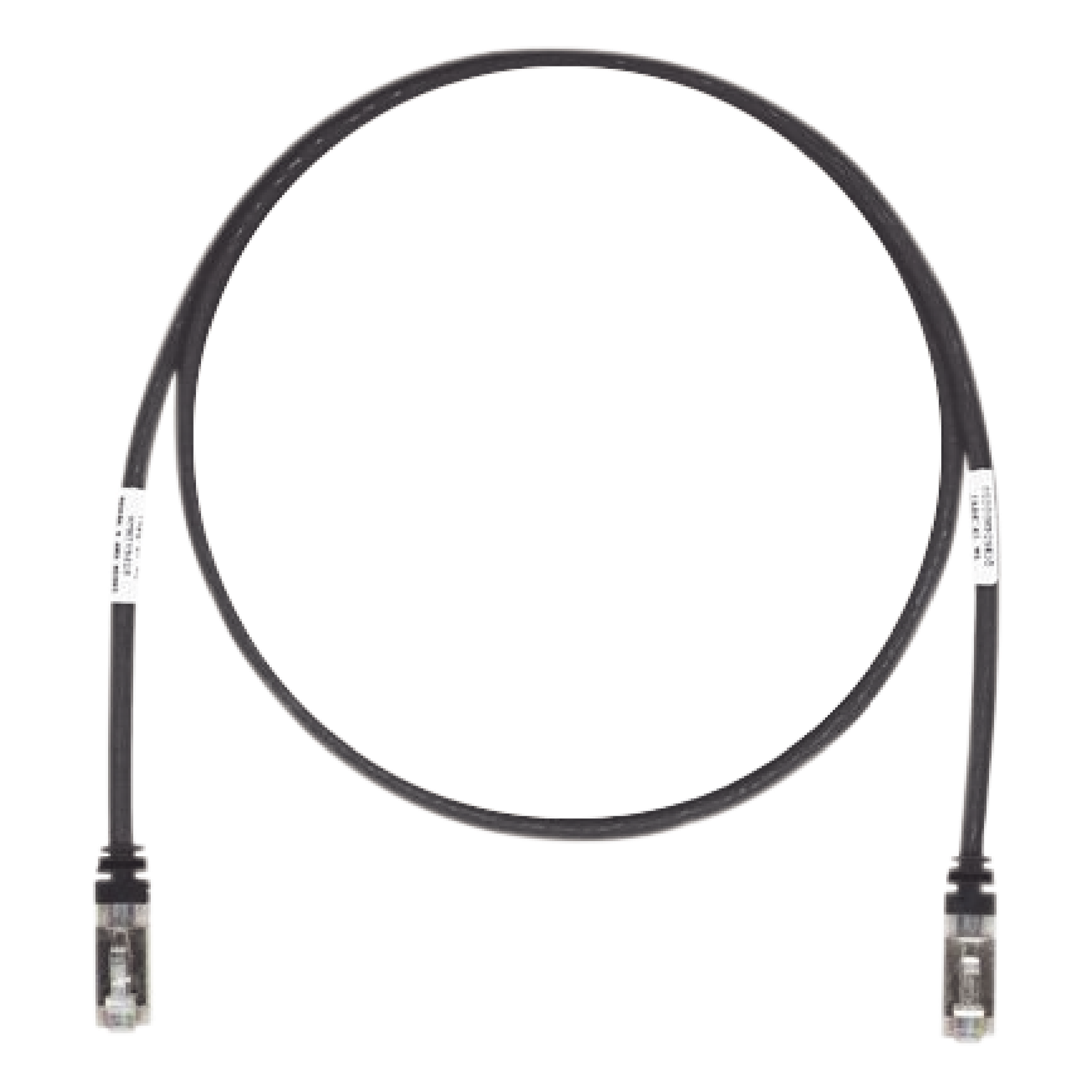 Patch Cord Cat6A / S/FTP Blindado / CM/LS0H / 2.13 m (7 ft) / 26 AWG / 500 MHz — PANDUIT · SKU STP6X7BL
