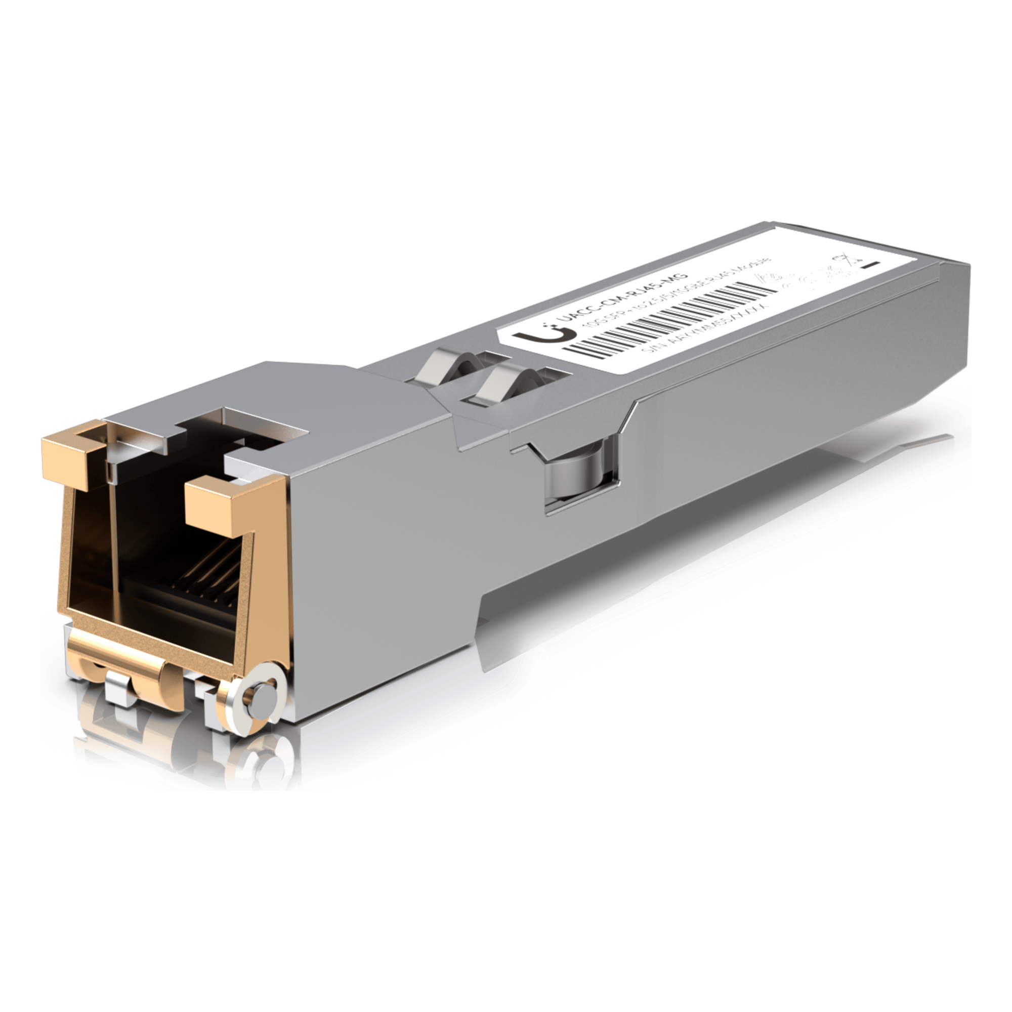 Transceptor / SFP+ a RJ45 / 10/5/2.5/1 Gbps / 100m / 0 a 70°C / 1.9W — UBIQUITI · SKU UACC-CM-RJ45-MG