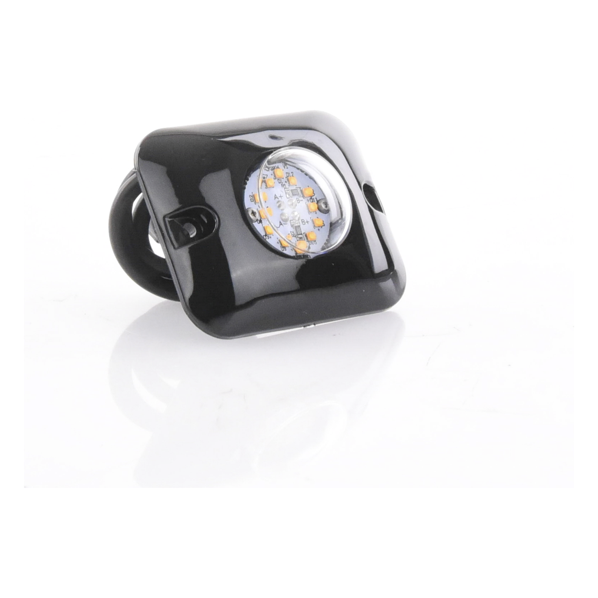 Luz Oculta LED / 12 LED Gen III / 12 Patrones / 10-24 VCC / 3.2x1.8 cm (1.26x0.71 in) / Montaje Permanente