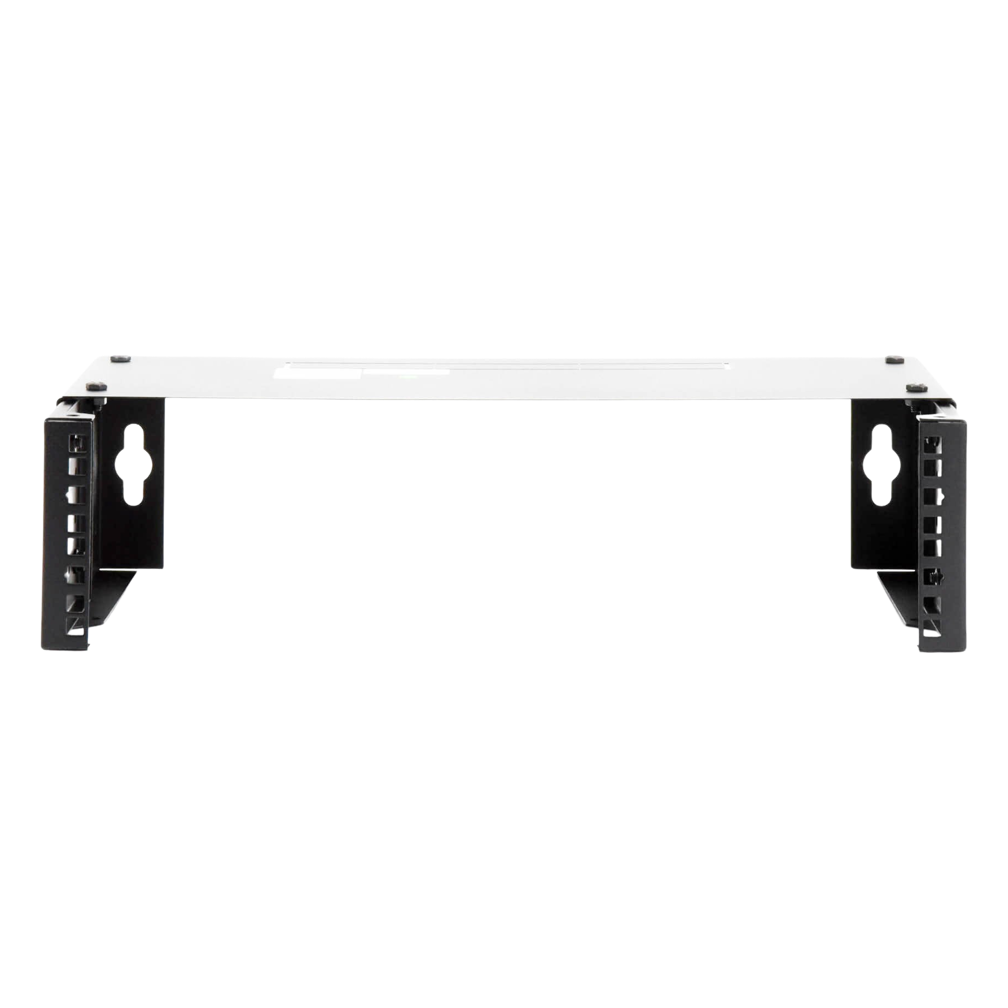Rack Abierto de Pared / 19in / 2.5 UR / Profundidad Ajustable 8 a 12 in (20.3 a 30.5 cm) / Acero Electroestático