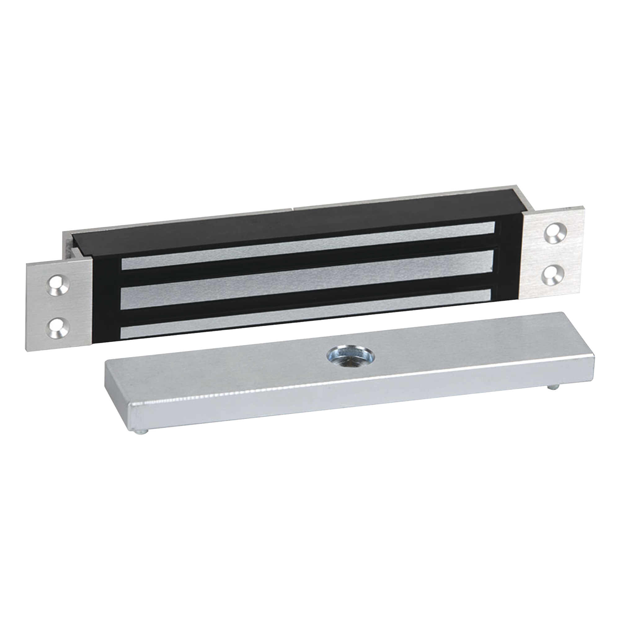 Chapa Magnética Mortise Mini / 750 lbs / 12-24 VDC / Perfil Bajo / 9 x 1.5 x 1.17 pulgadas — RCI - DORMAKABA · SKU 8360