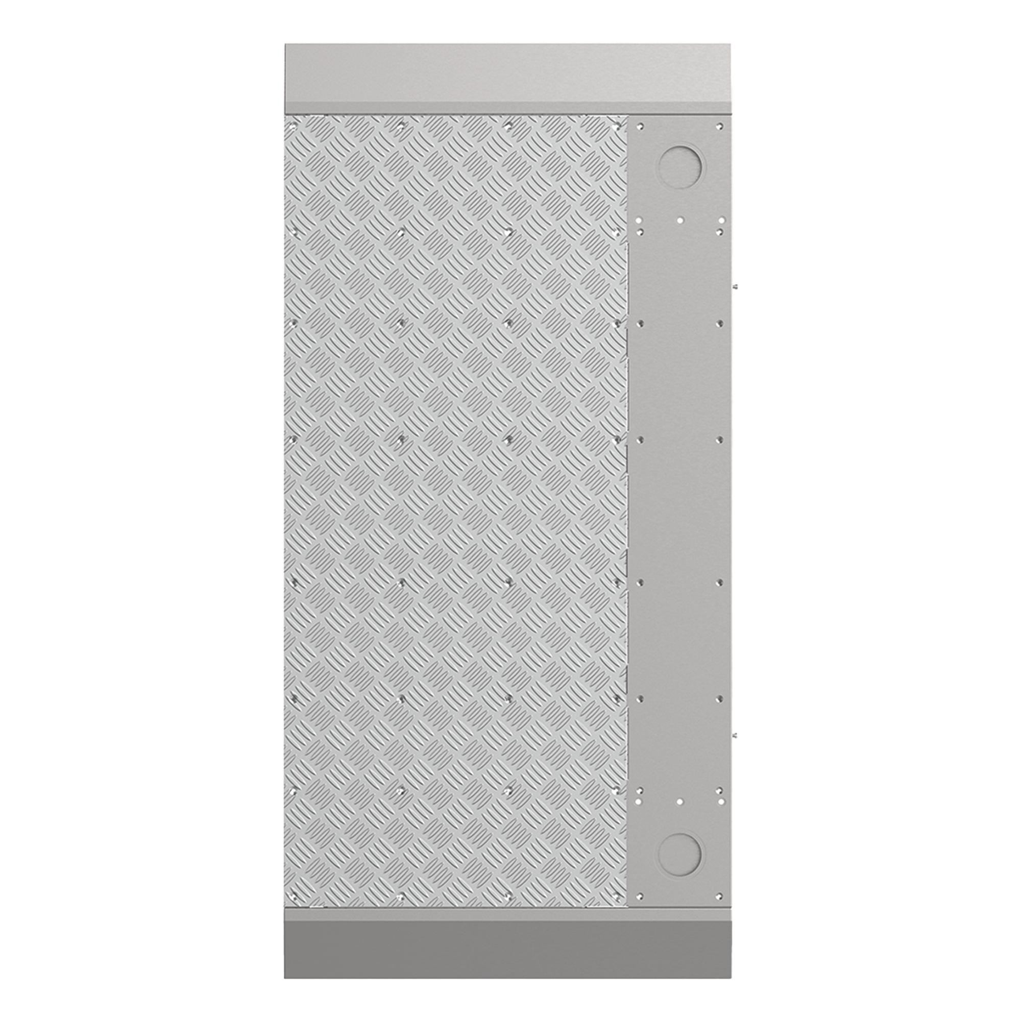 Base adicional para torniquete / Carril extra 90 cm (2.95 ft) / Sin anclaje al piso / Compatible con DS-K3B601-BASE900-S — HIKVISION · SKU DS-K3B601-BASE900-M