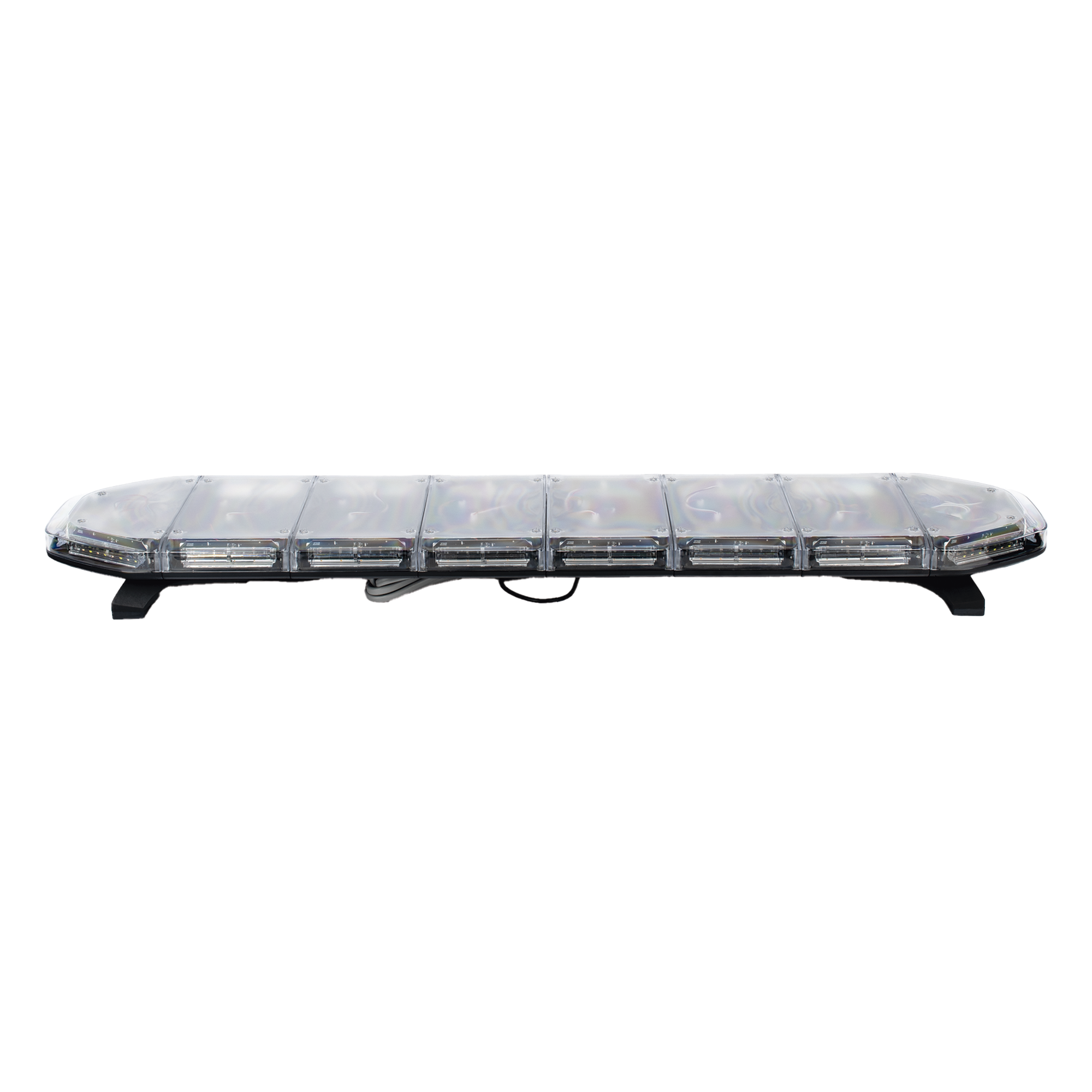 Barra de Luces LED / 47" (120 cm) / 112 LED Hyperlux / 18 Módulos / 45 Patrones / 12 A Máximo / SAE / Rojo/Blanco/Ámbar — EPCOM INDUSTRIAL SIGNALING · SKU X87RW