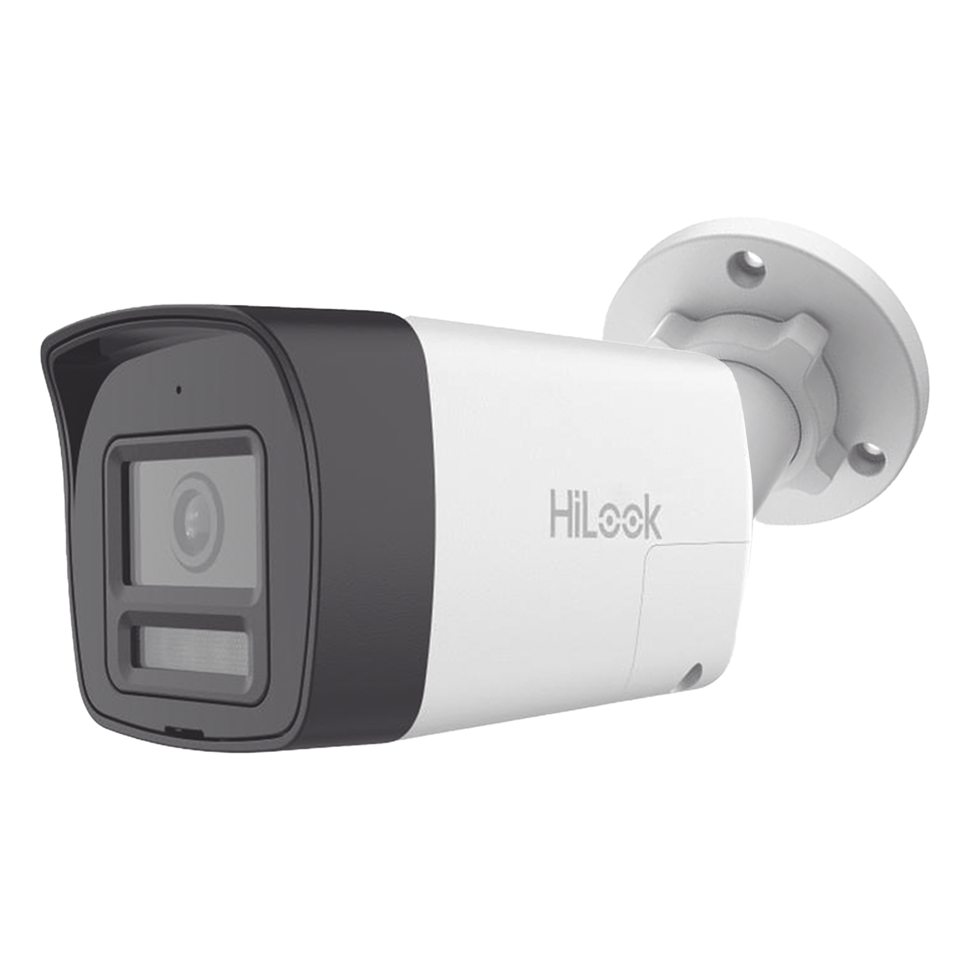 Cámara Bala TURBOHD / 2 Megapixel / Dual Light 30 m (98.4 ft) IR + 20 m (65.6 ft) Luz Blanca / Audio Bidireccional / IP67 / Metal — HiLook by HIKVISION · SKU THC-B127-LTS